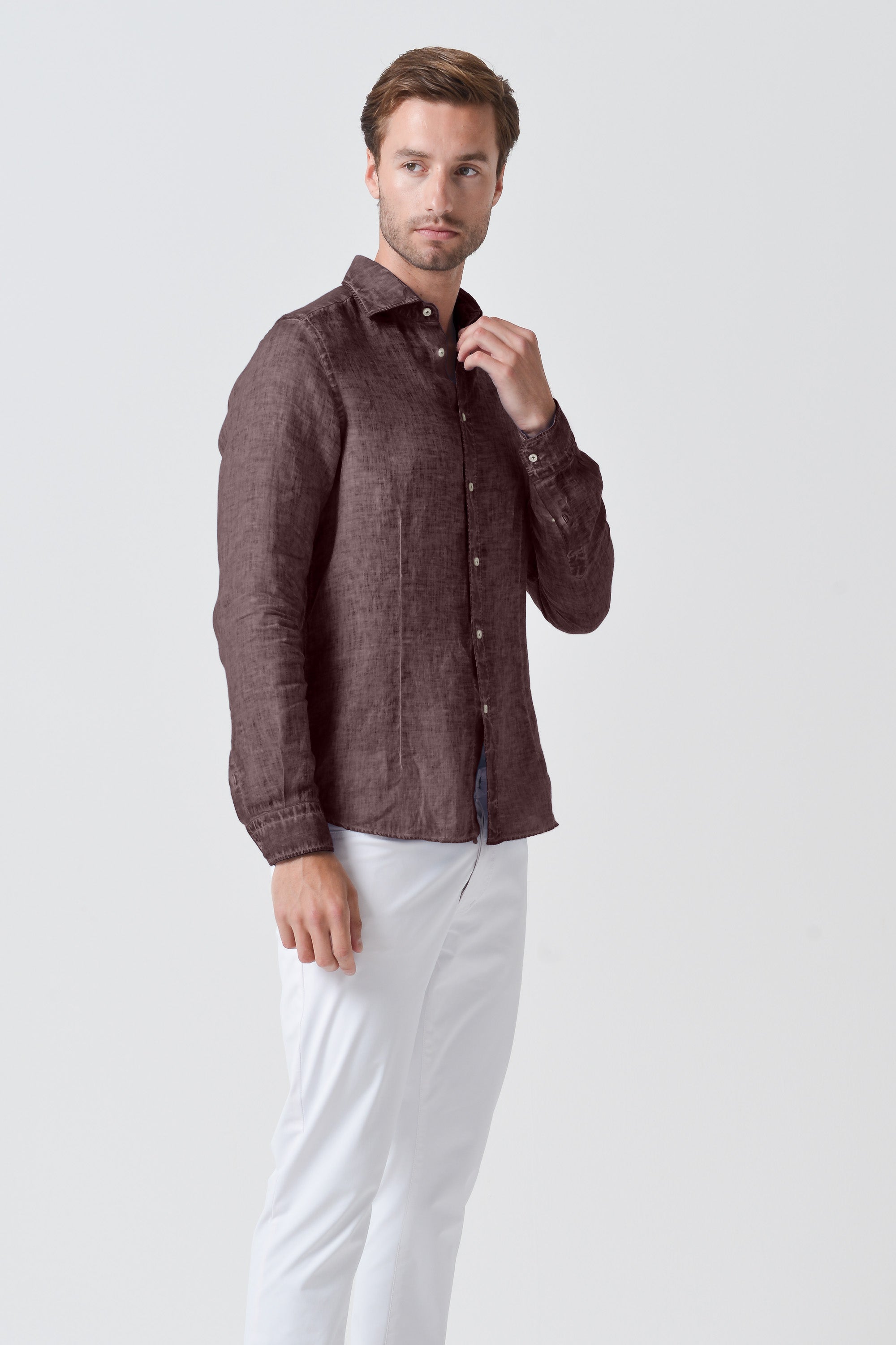 Camicia French Lino - Caribe