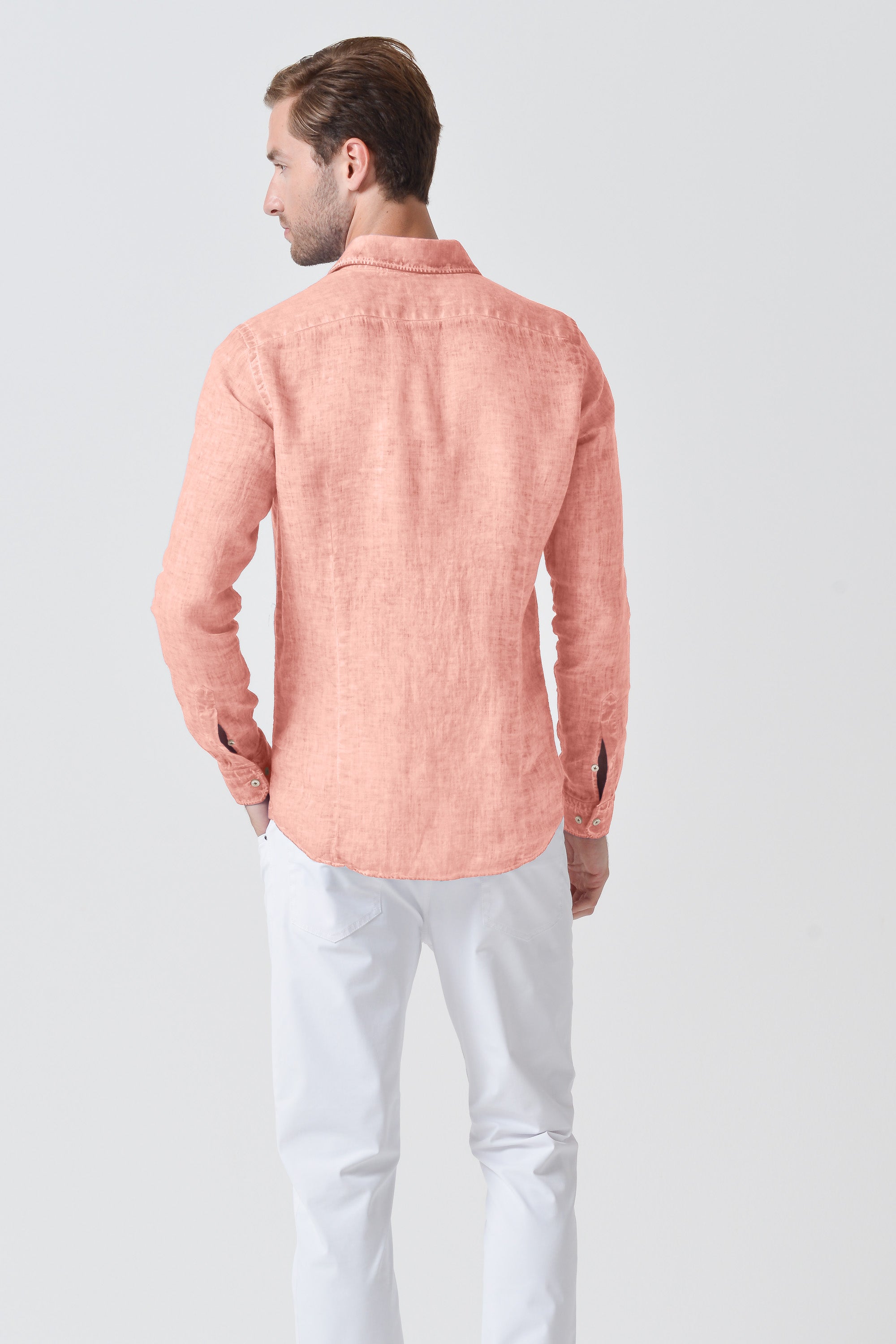 Slim Fit Linen Shirt - Barbuda