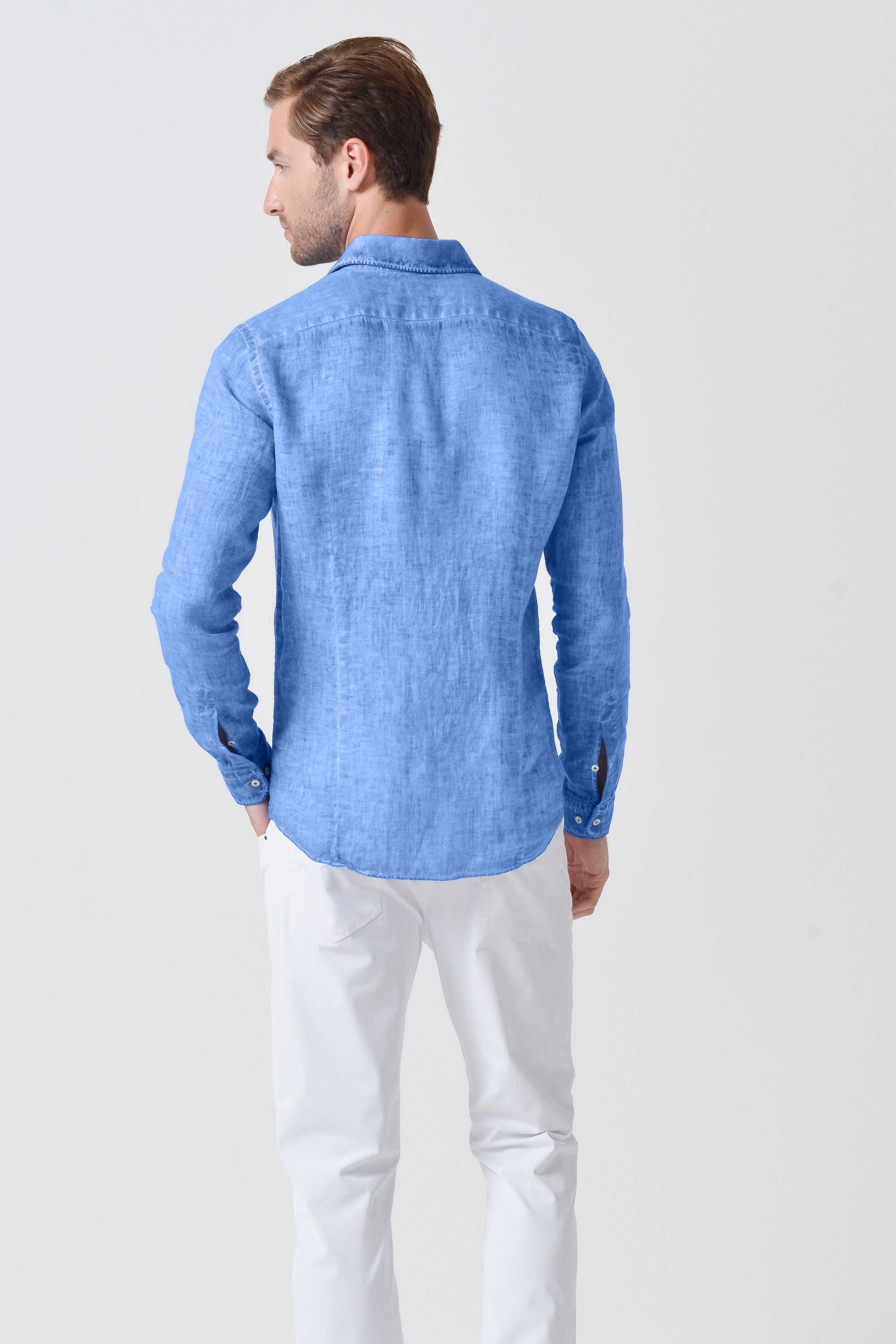 Camicia French Lino - Santorini