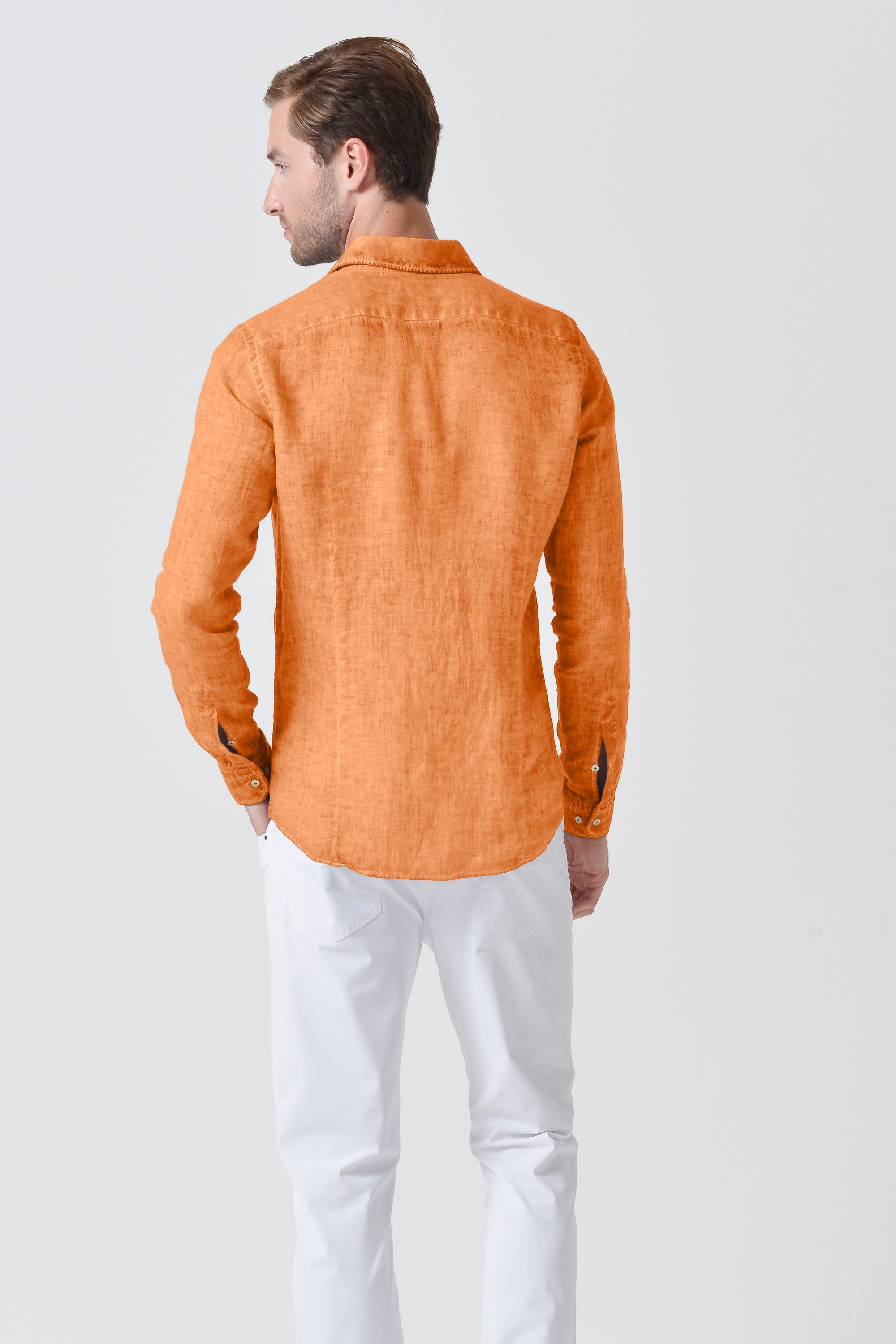 Slim Fit Linen Shirt - Sundance
