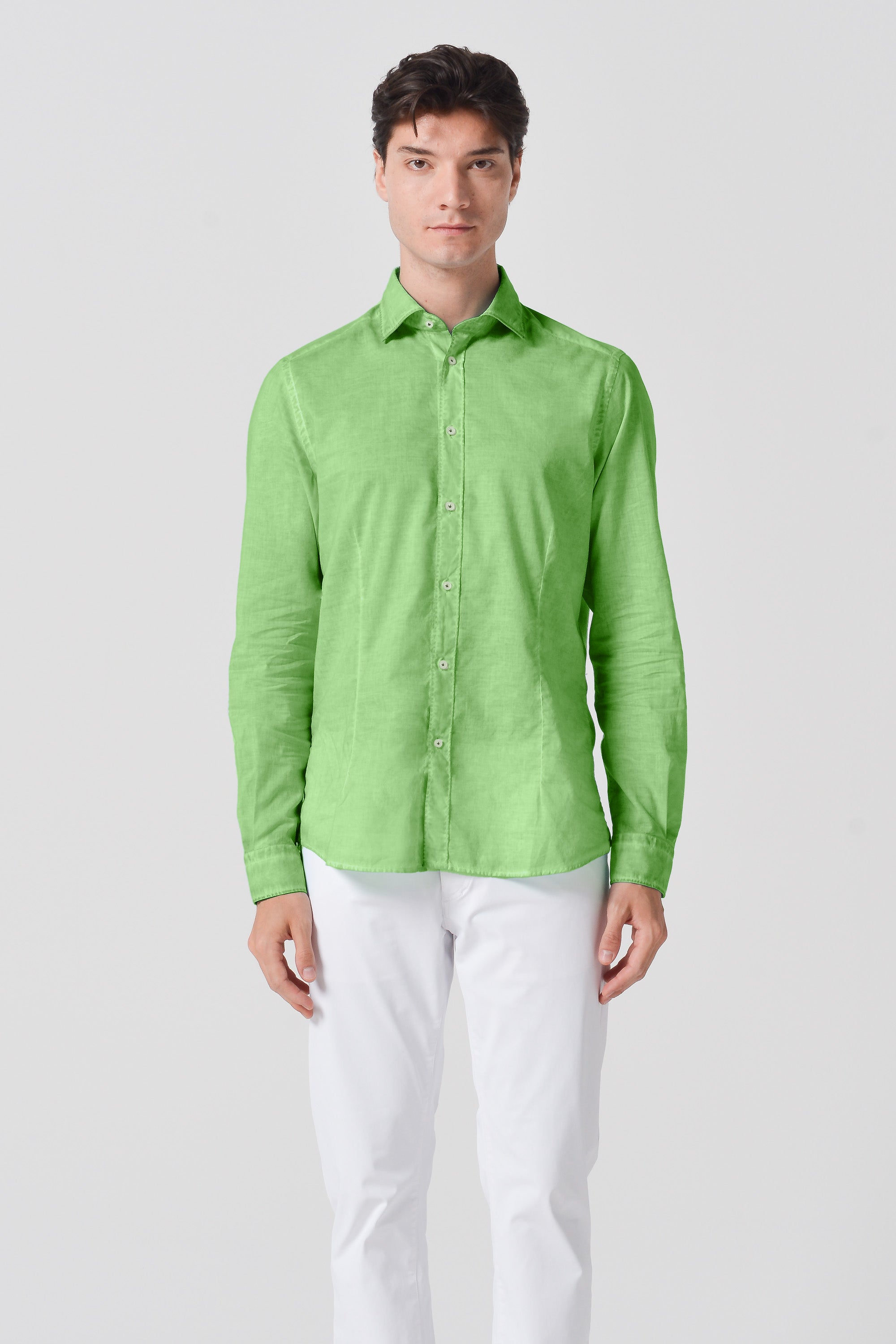 Slim Fit Voile Shirt - Edera