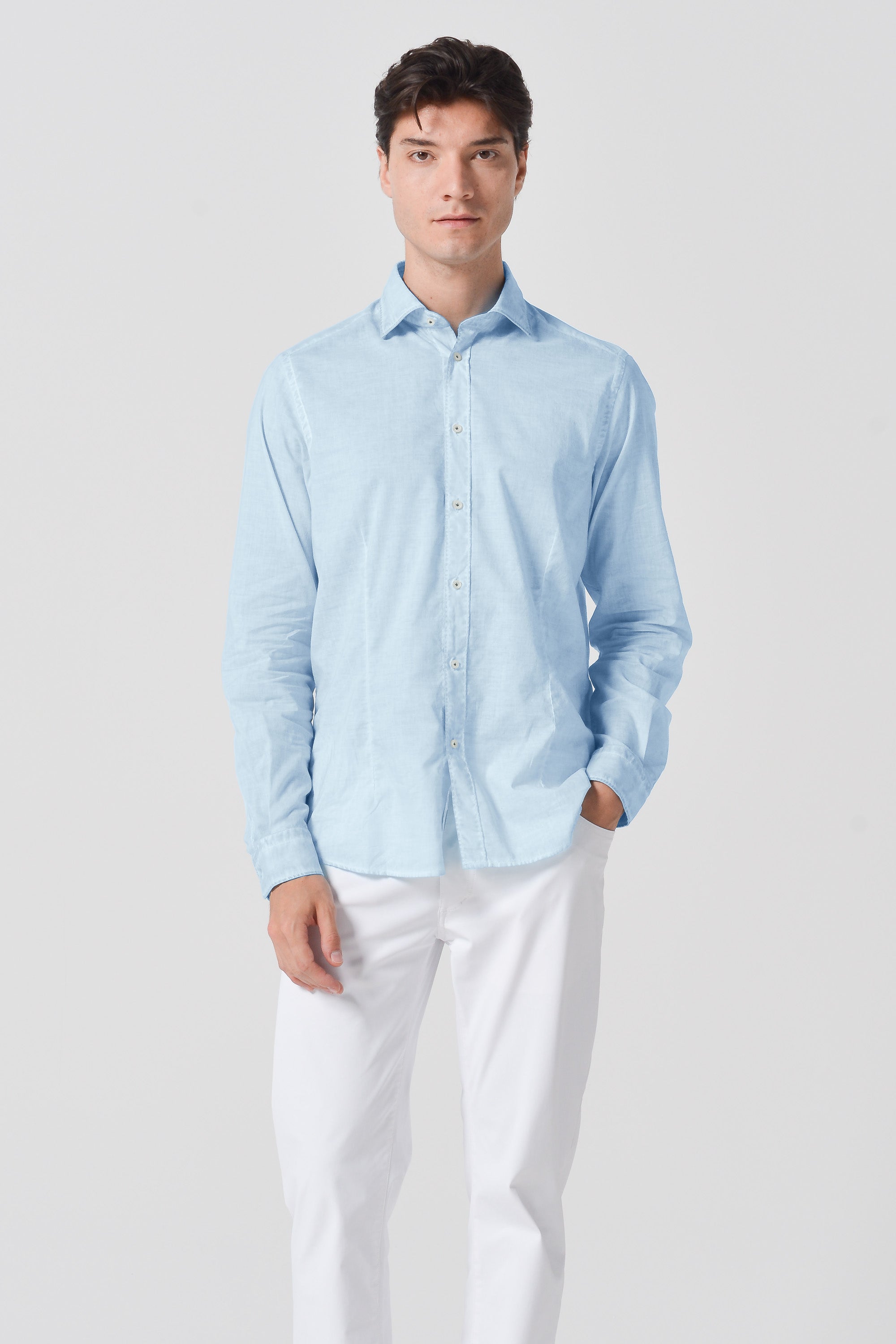 Slim Fit Voile Shirt - Aria