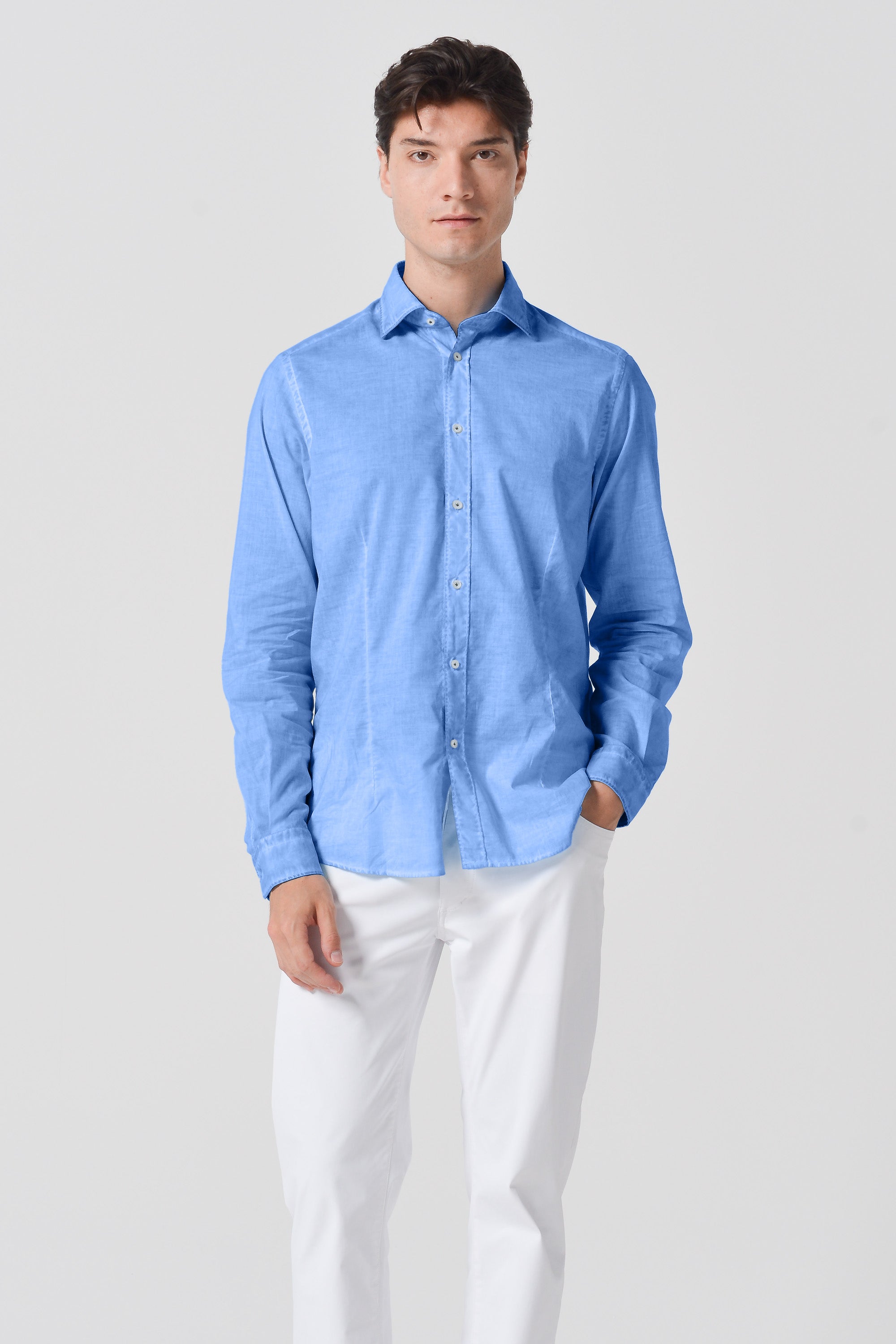 Camicia French Voile - Santorini