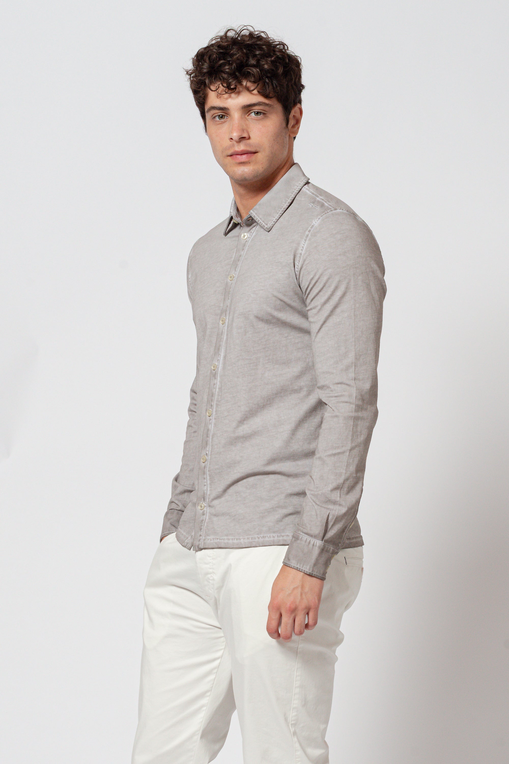 Cotton Jersey Shirt - Corda
