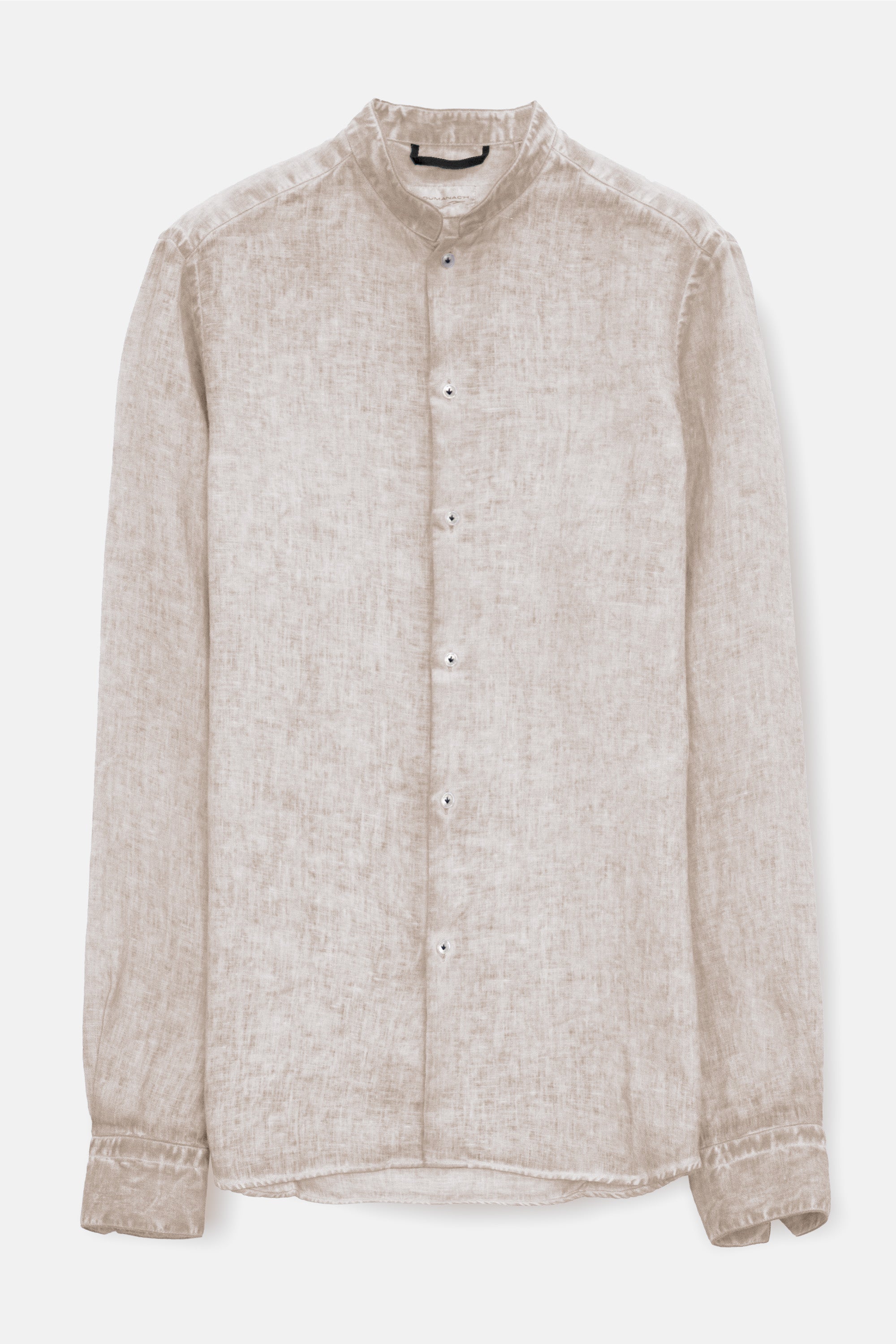 Camicia Lino Collo Coreana - Canapa
