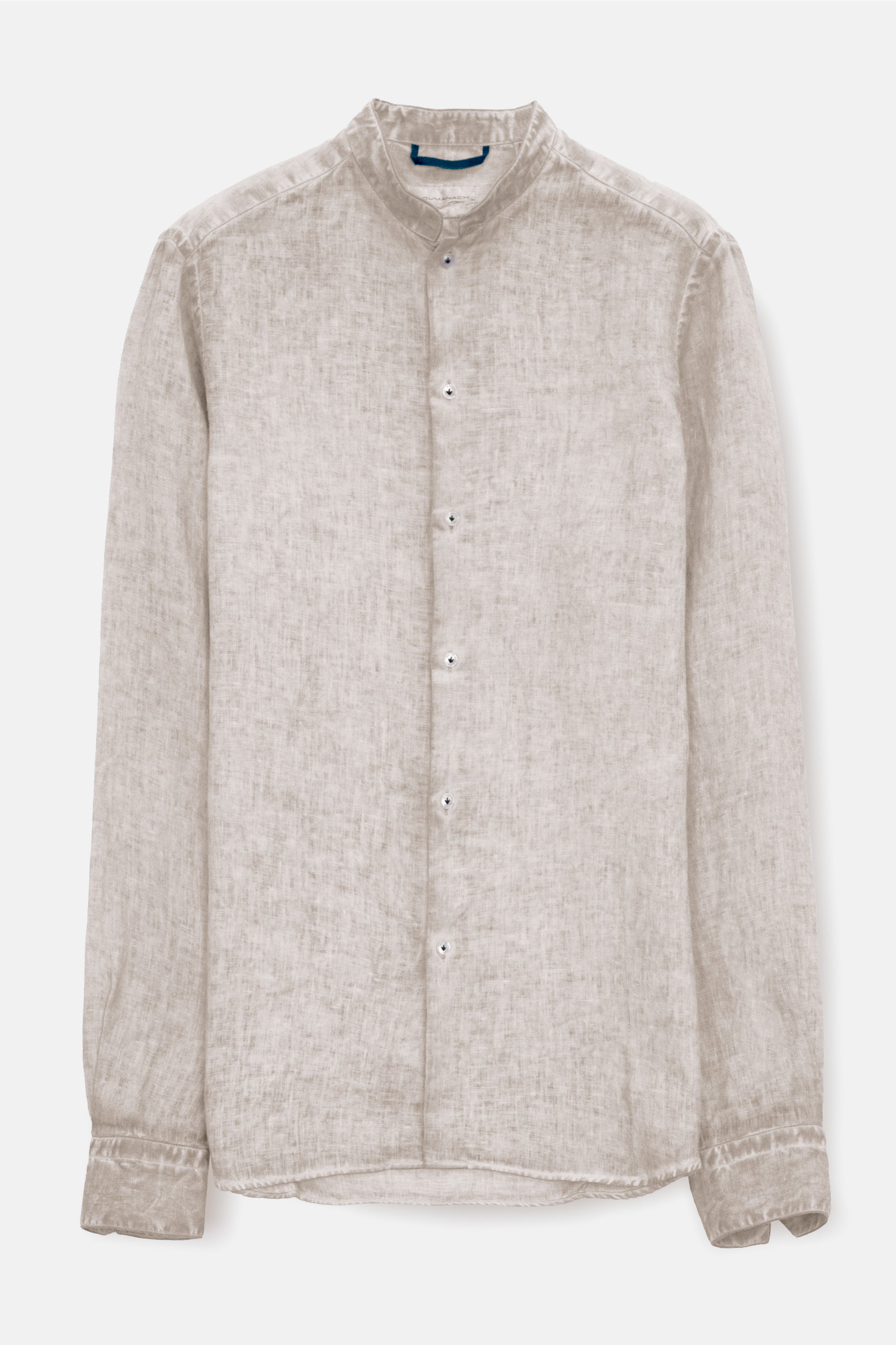 Camicia Lino Collo Coreana - Canapa