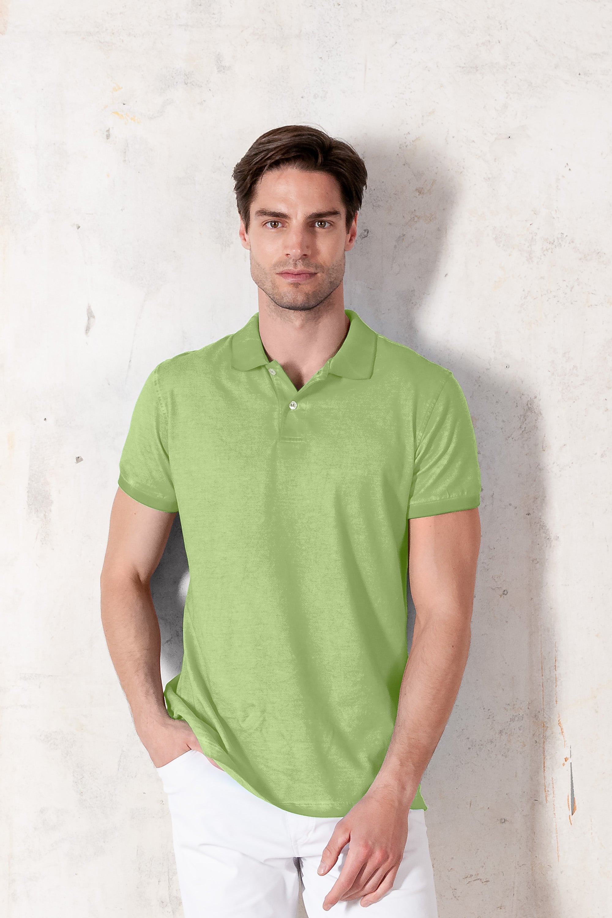Club Polo Slim - Kiwi