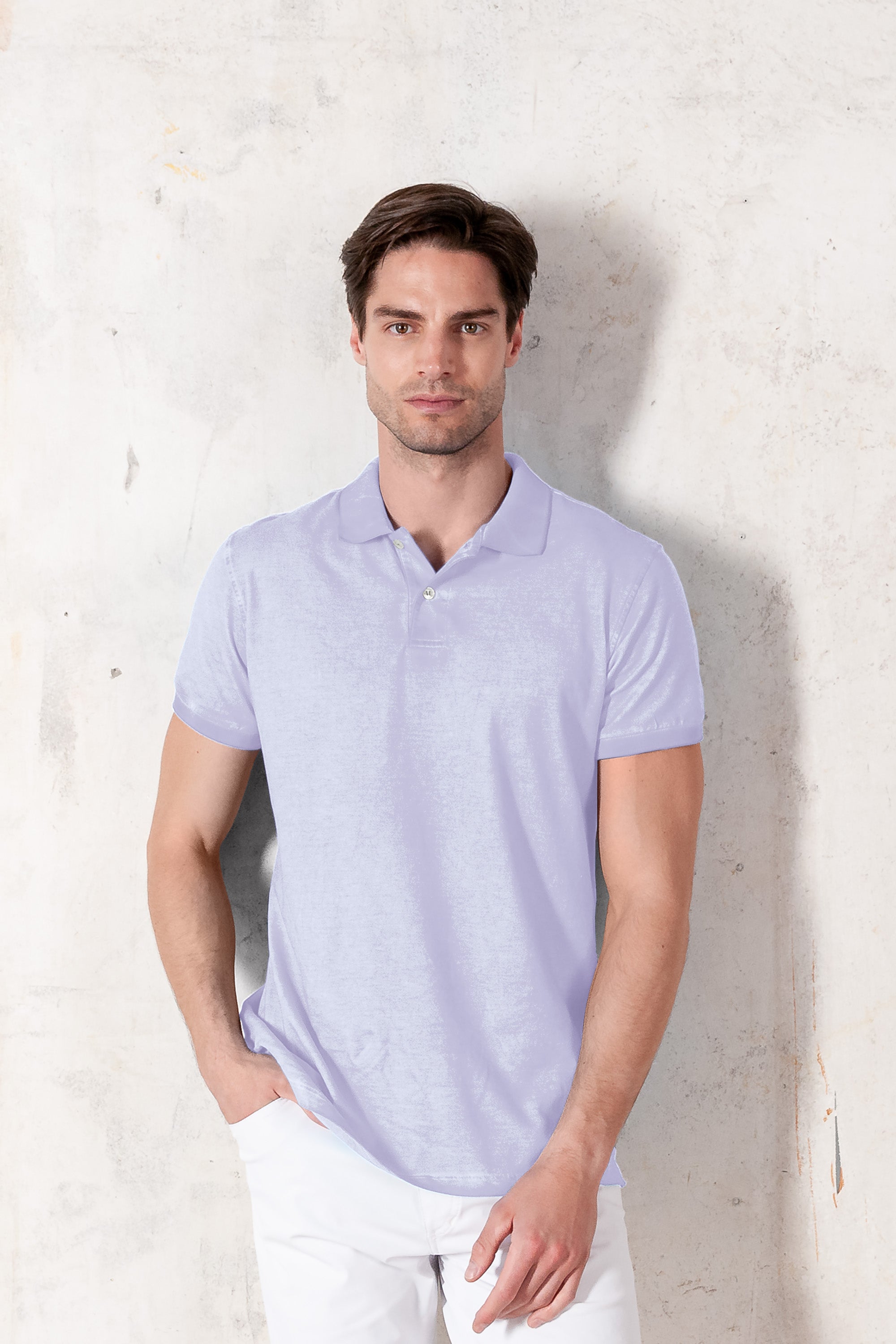 Club Polo Slim - Lilac