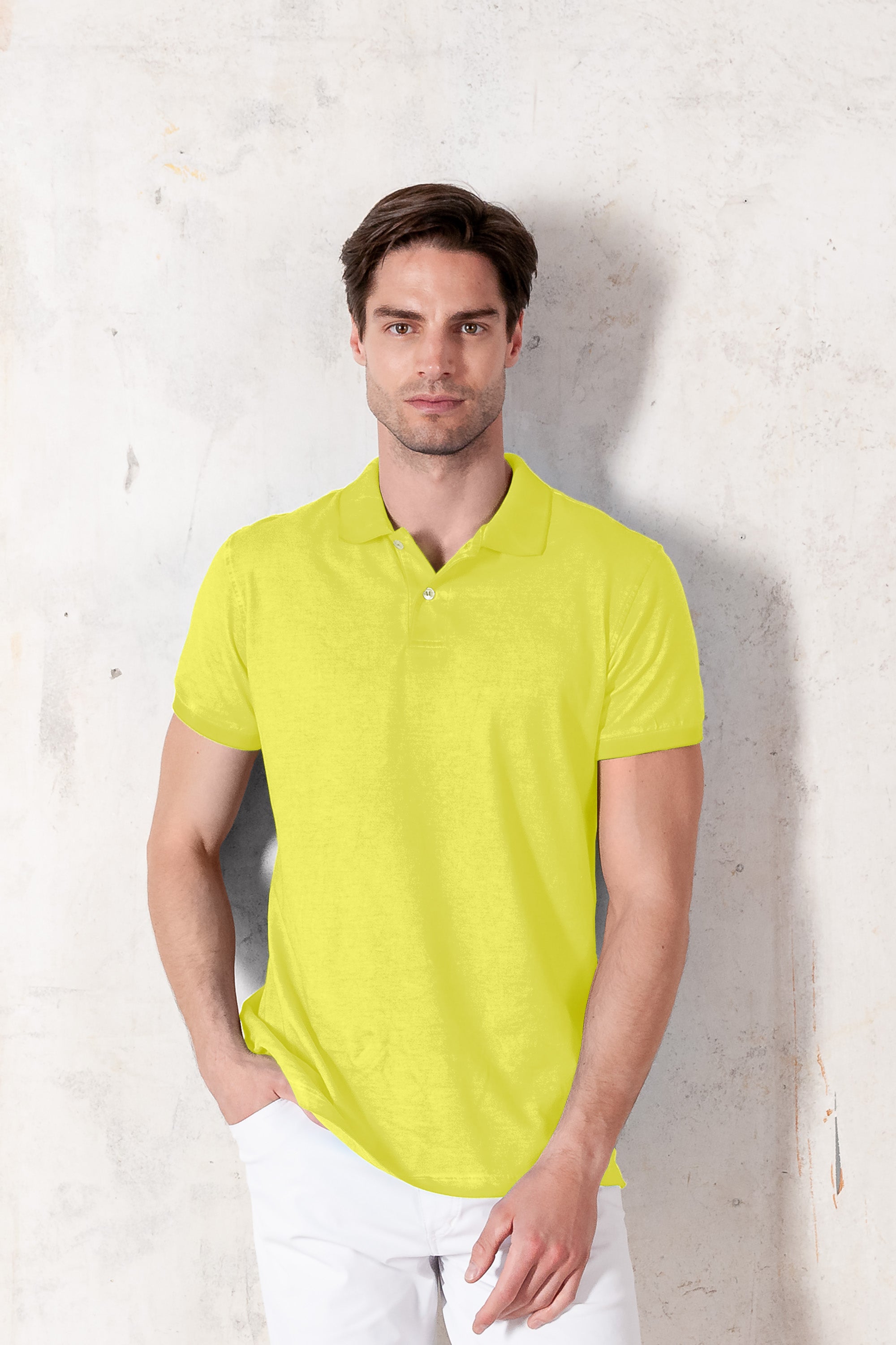Club Polo Slim - Lime