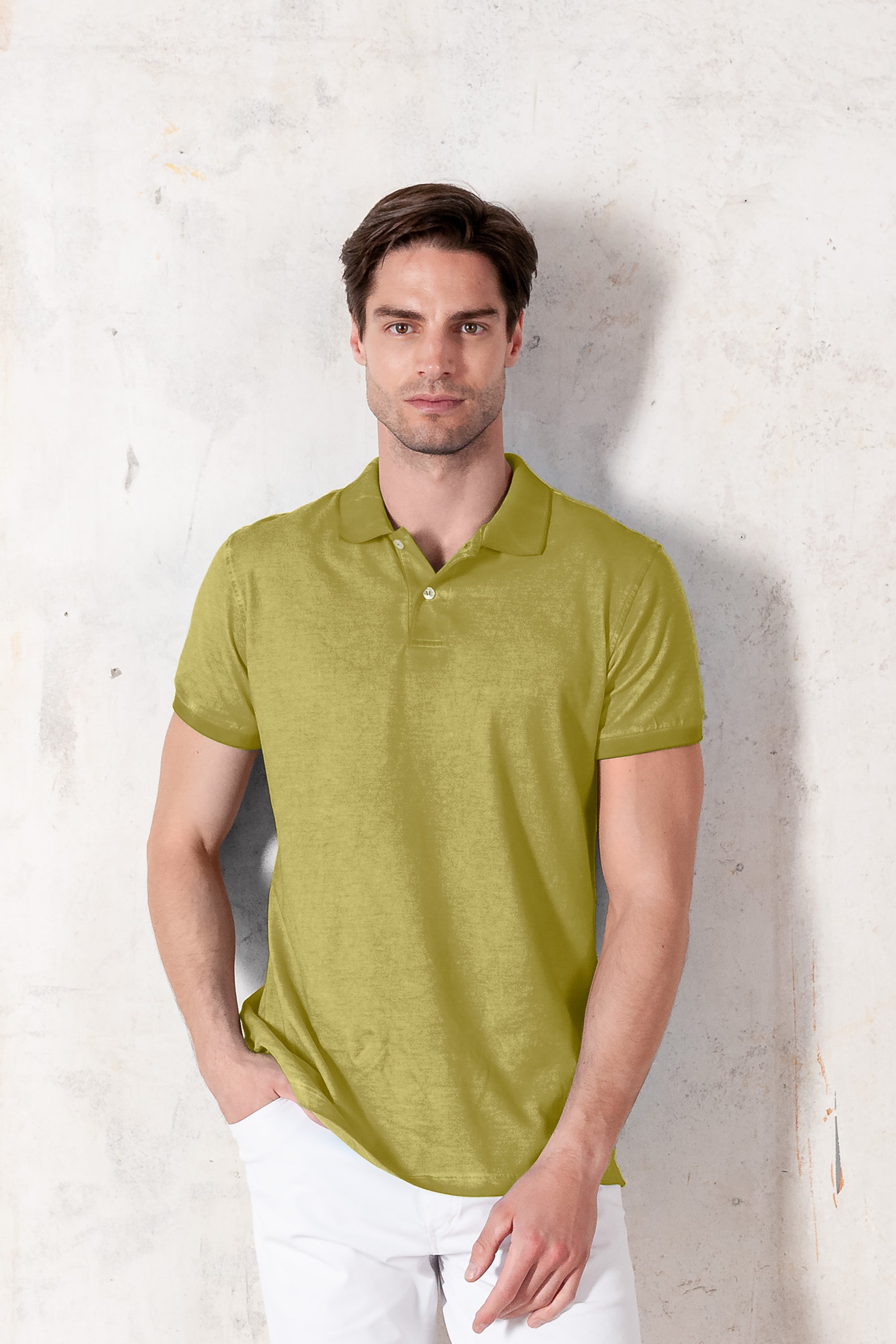 Club Polo Slim - Pistacchio
