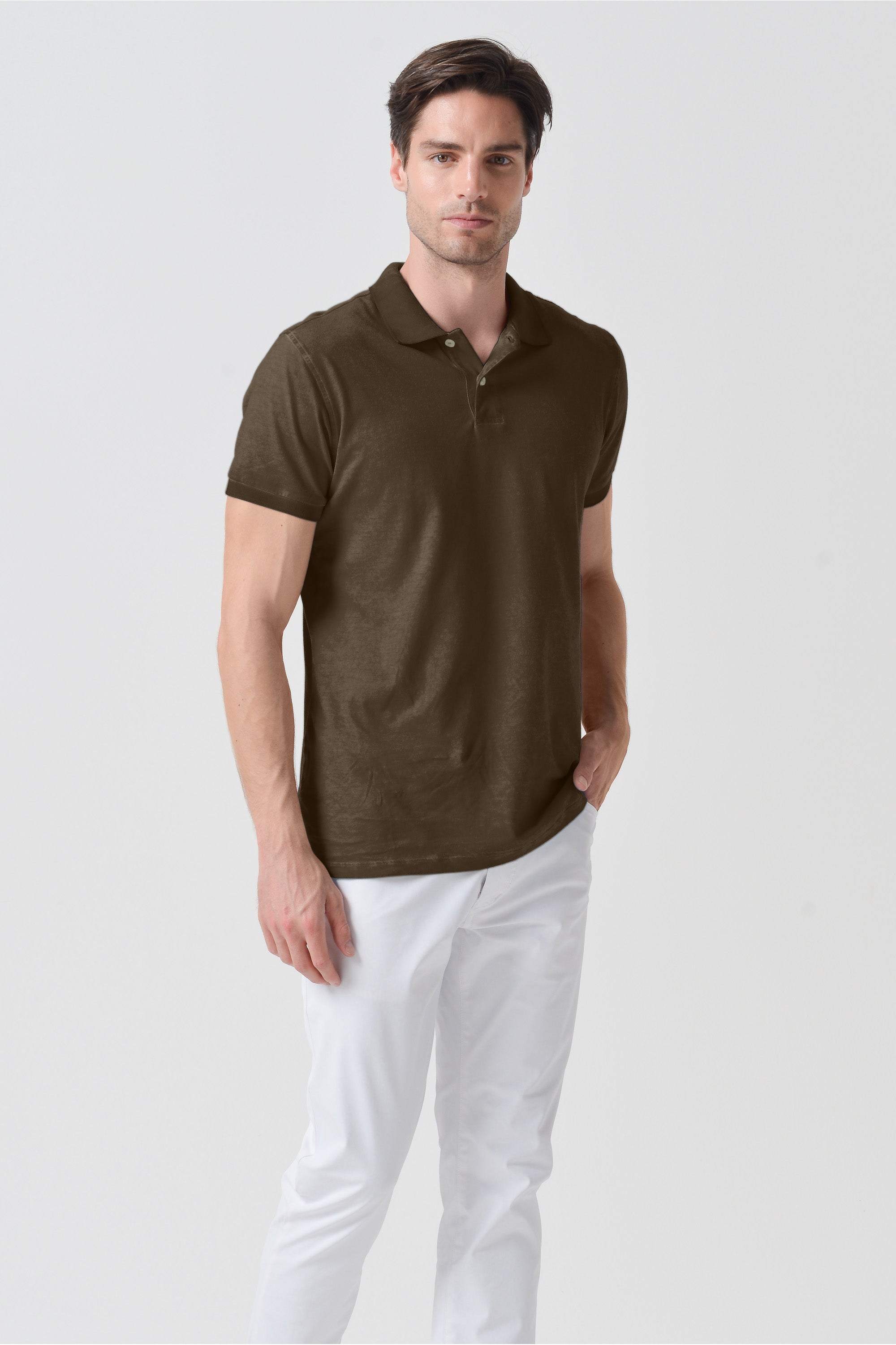Club Polo Slim - Cocco