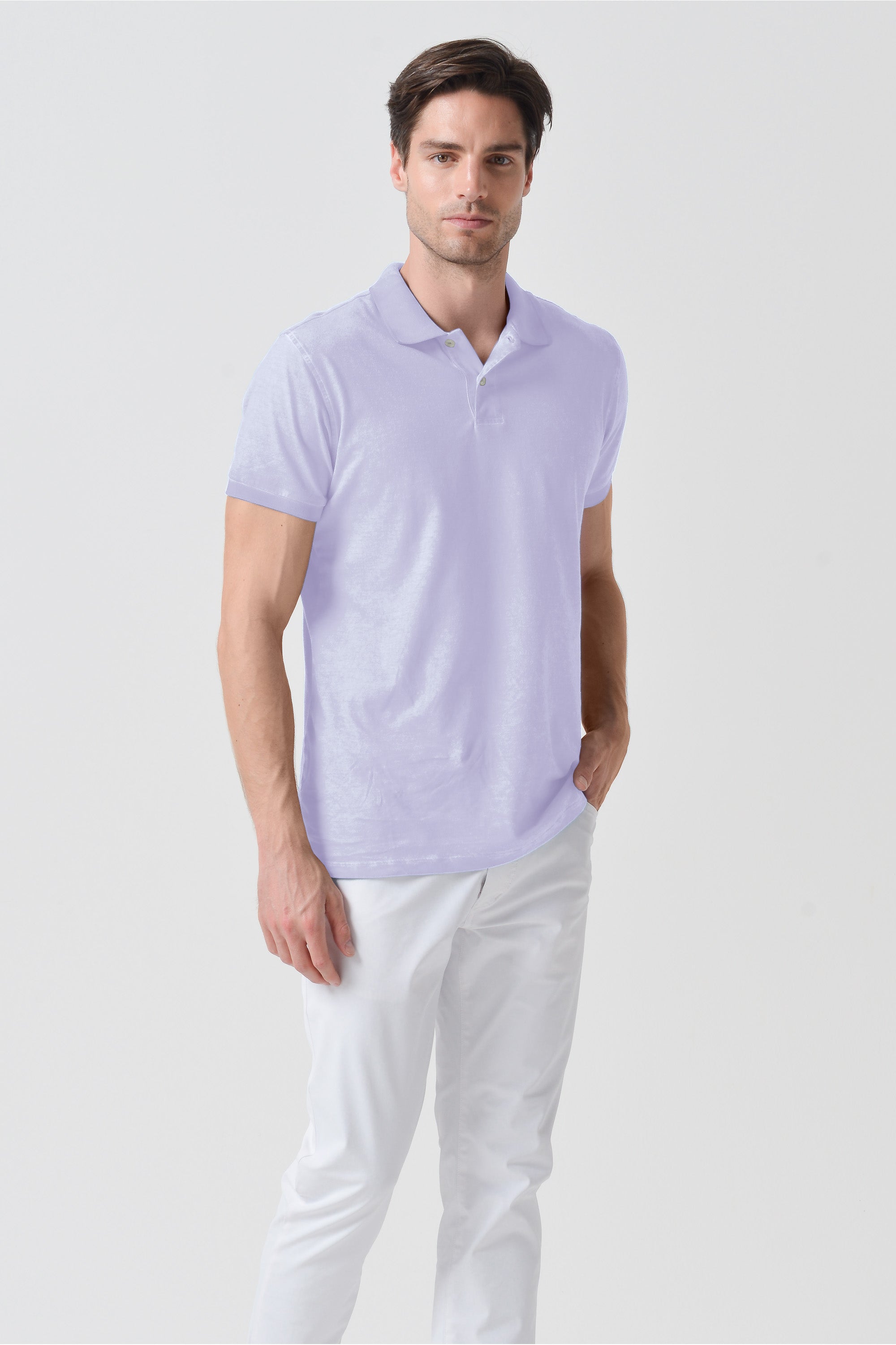 Club Polo Slim - Lilac
