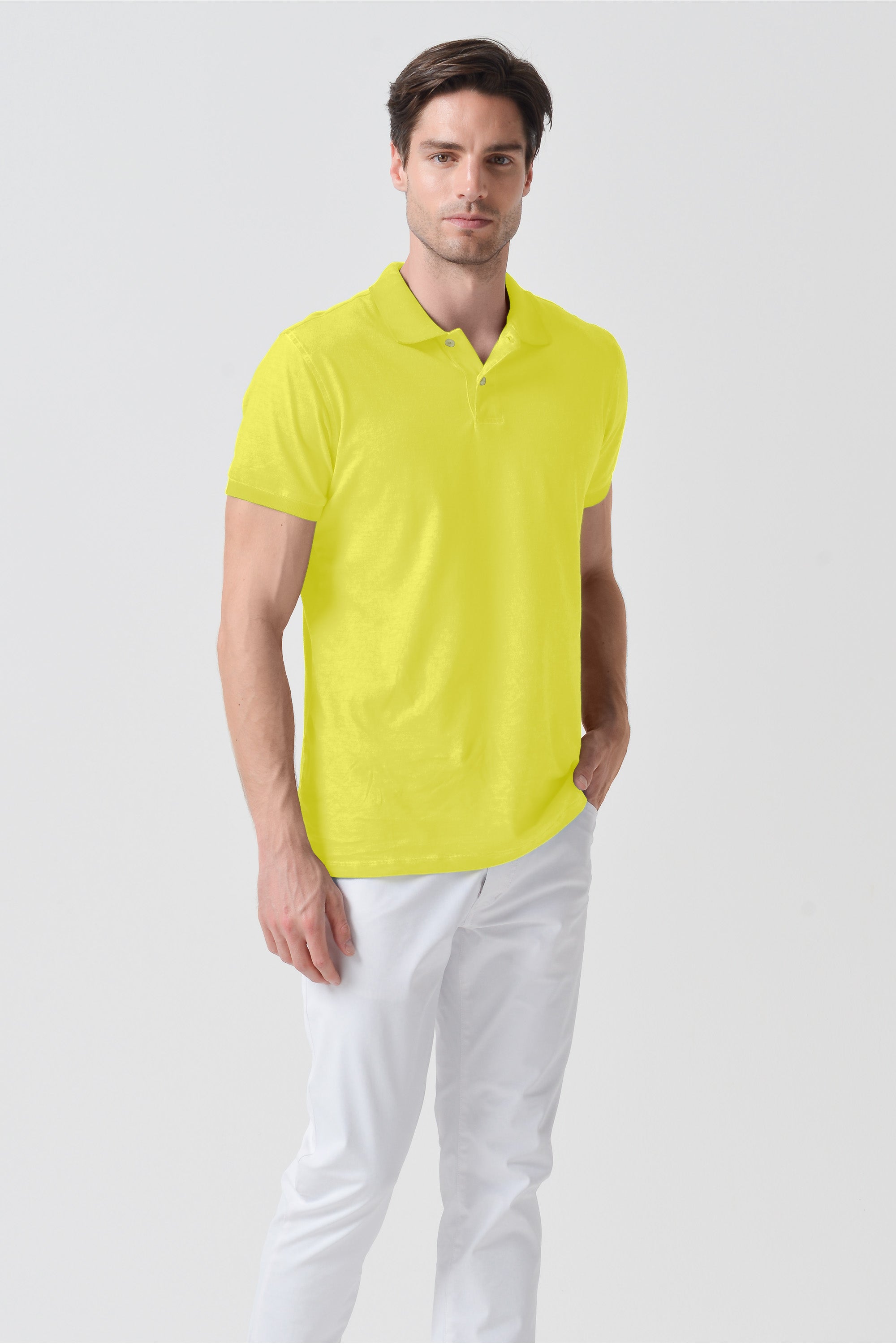 Club Polo Slim - Lime