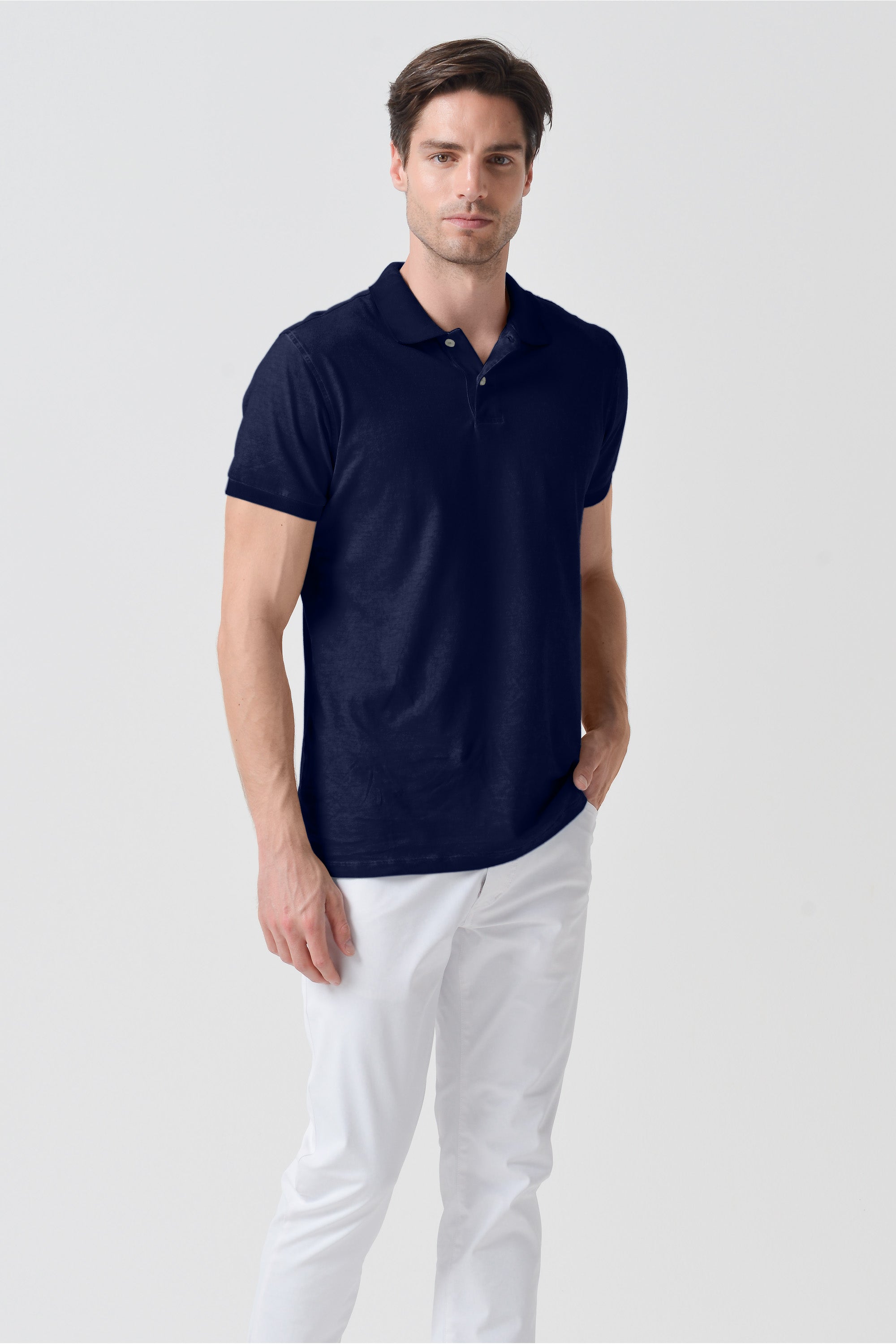 Club Polo Slim - Navy