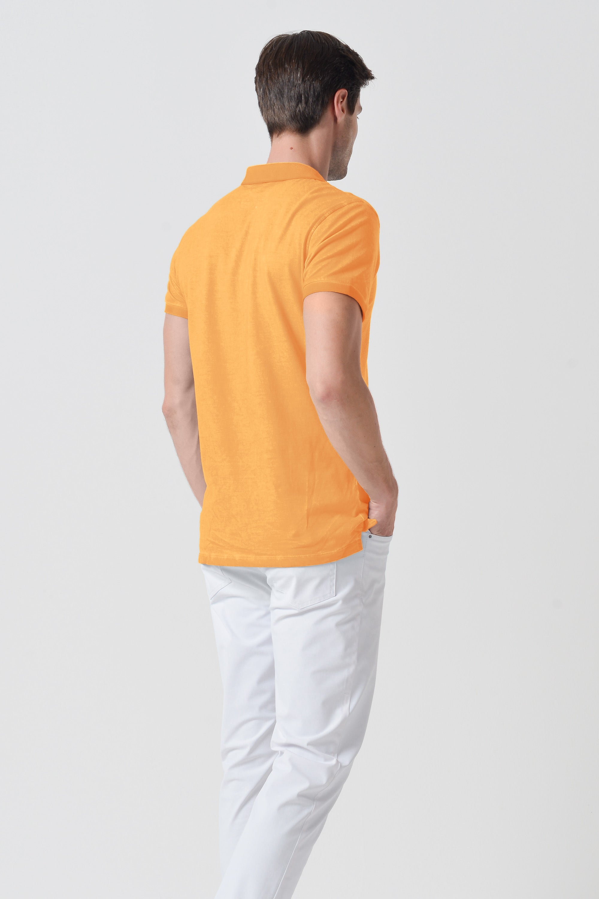 Club Polo Slim - Apricot