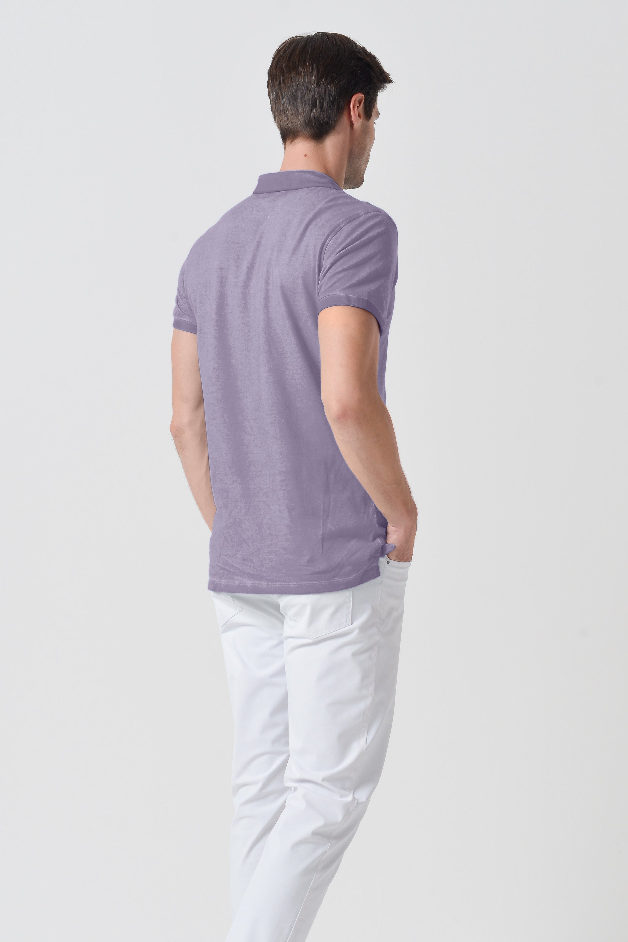 Club Polo Slim - Mauve