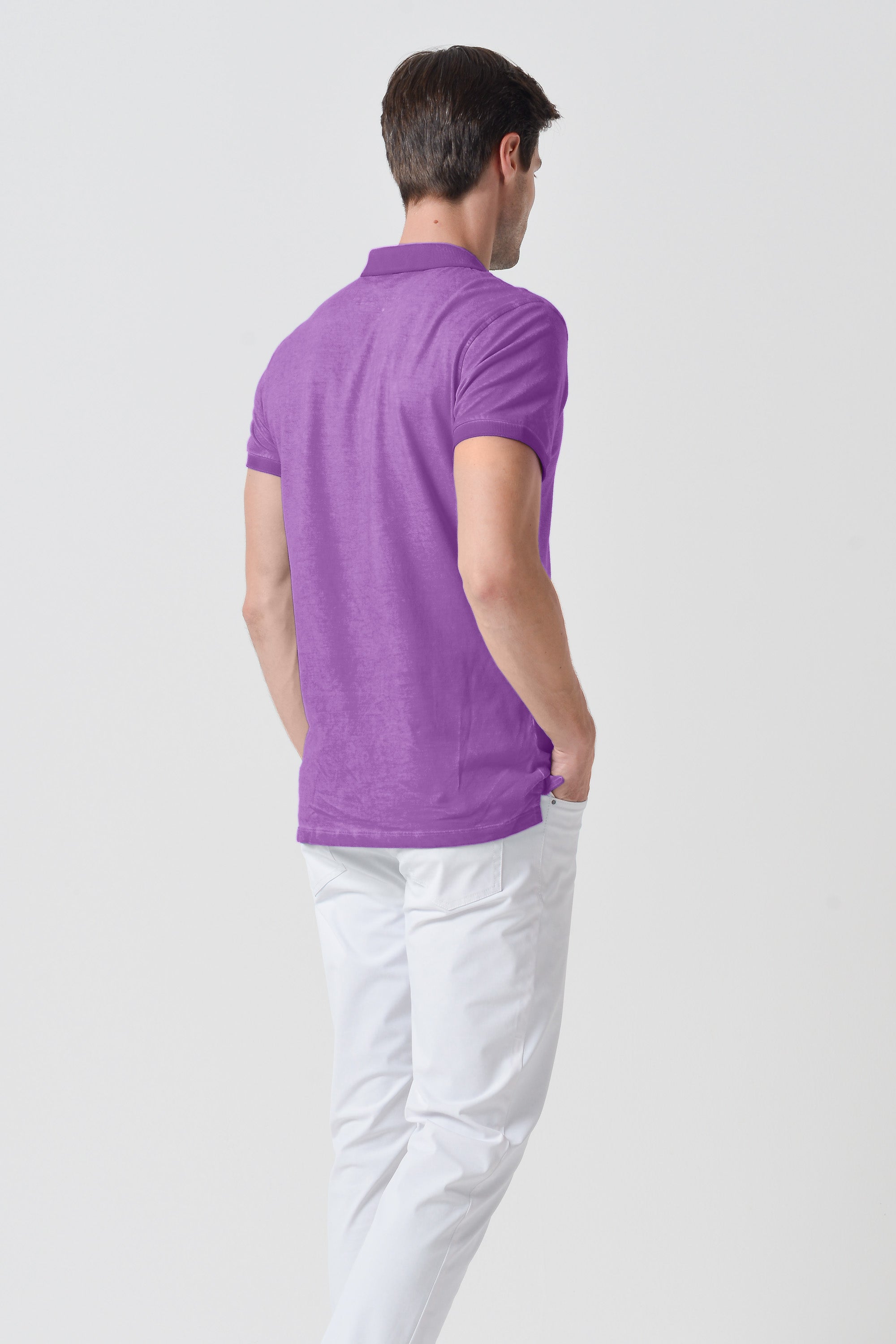 Club Polo Slim - Morado