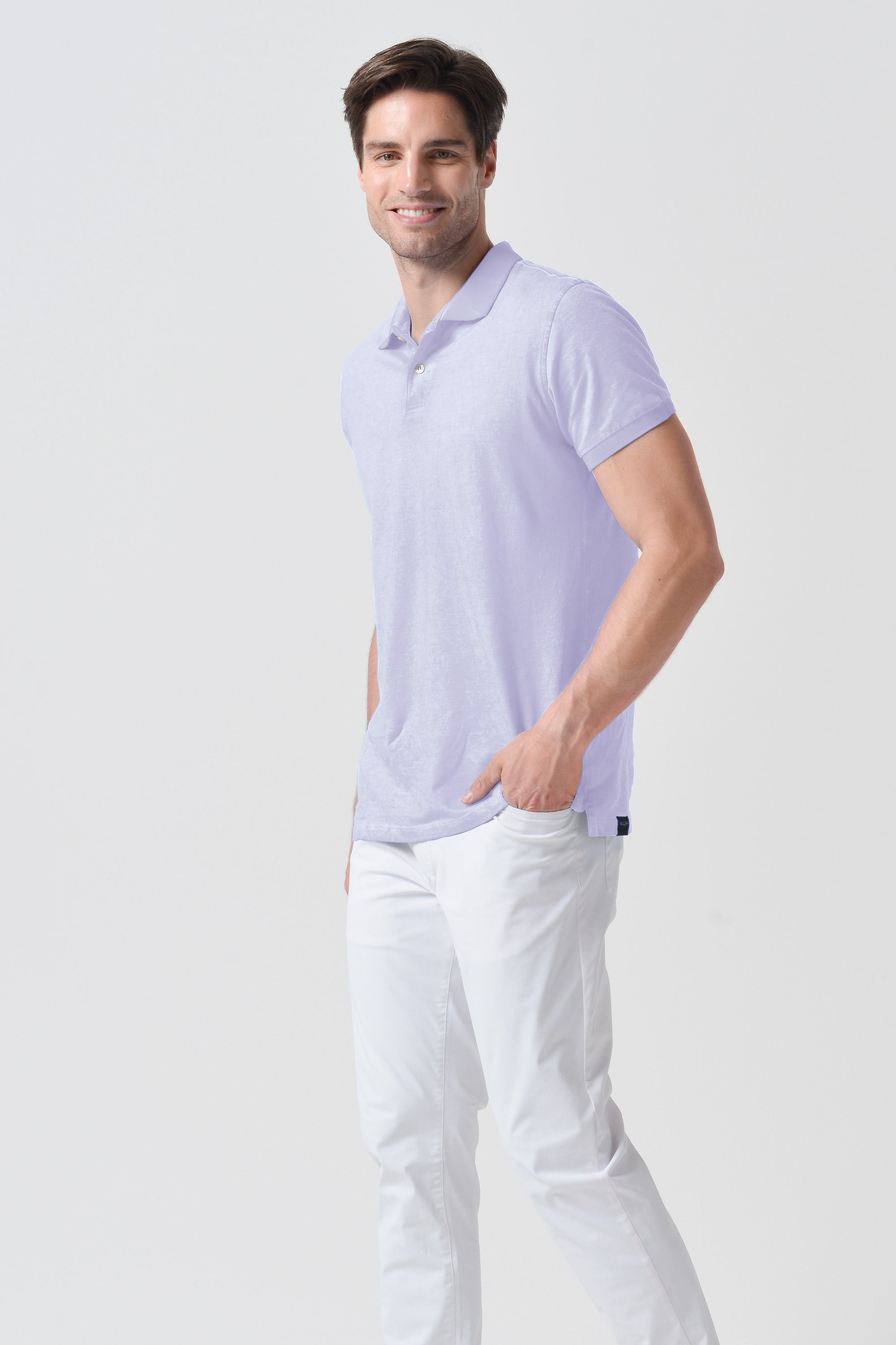 Club Polo Slim - Lilac
