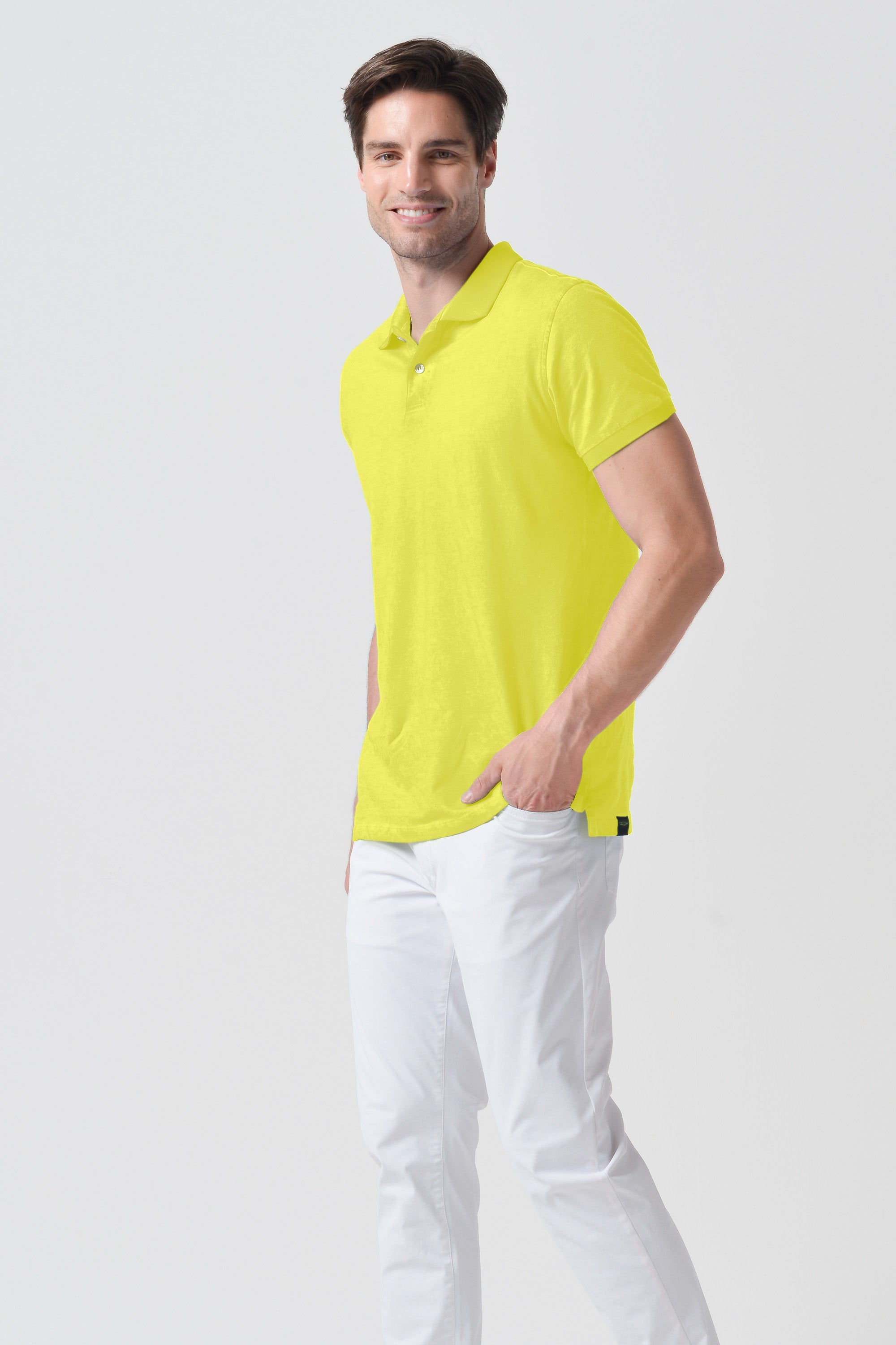 Club Polo Slim - Lime