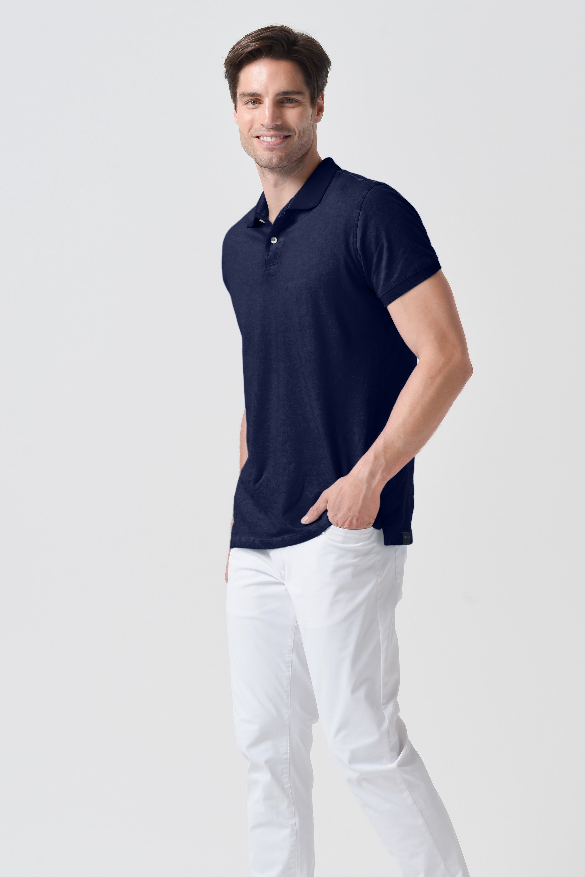 Club Polo Slim - Navy