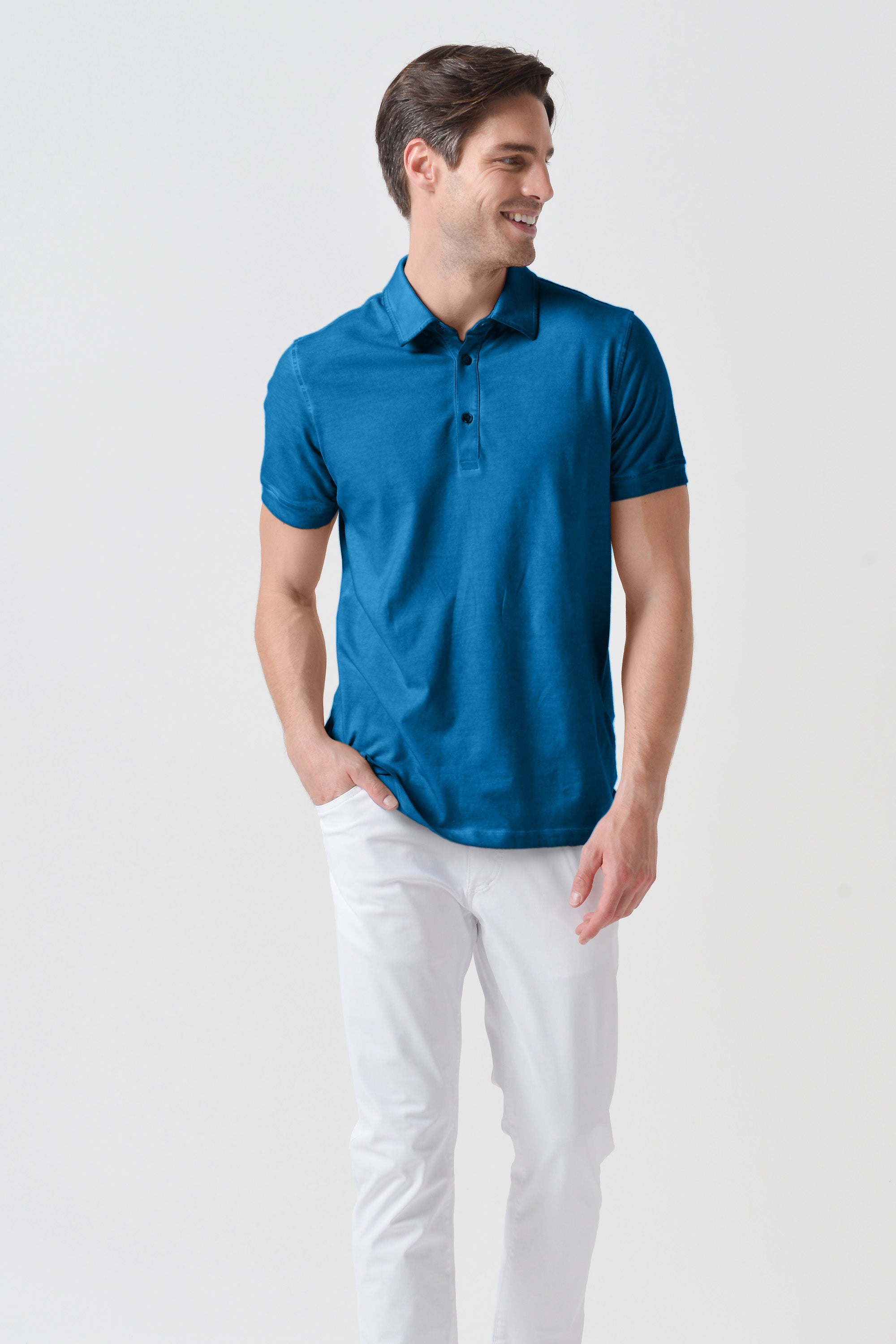 Hampton Polo Slim - Mistral