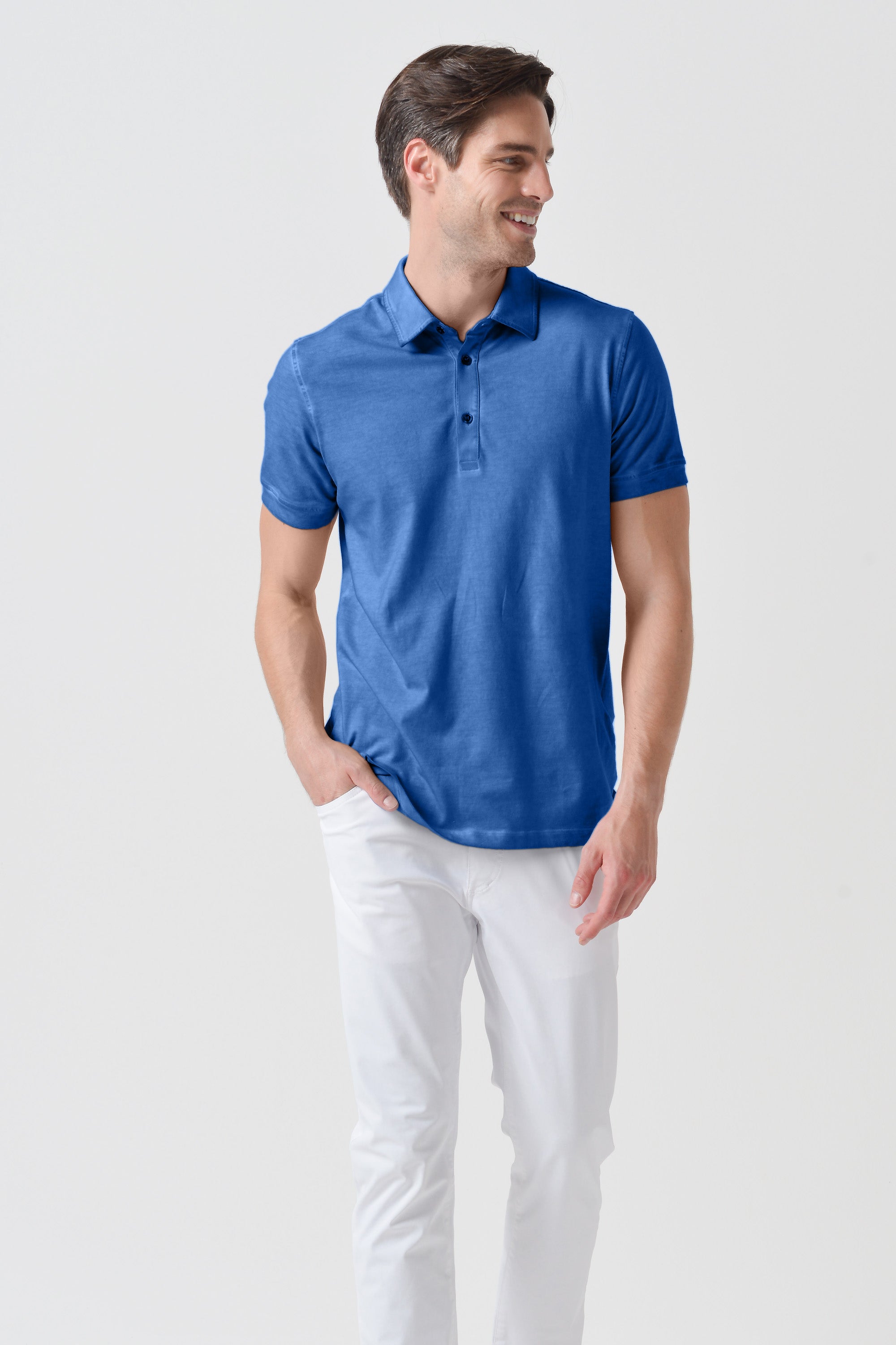 Hampton Polo Slim - Oceano