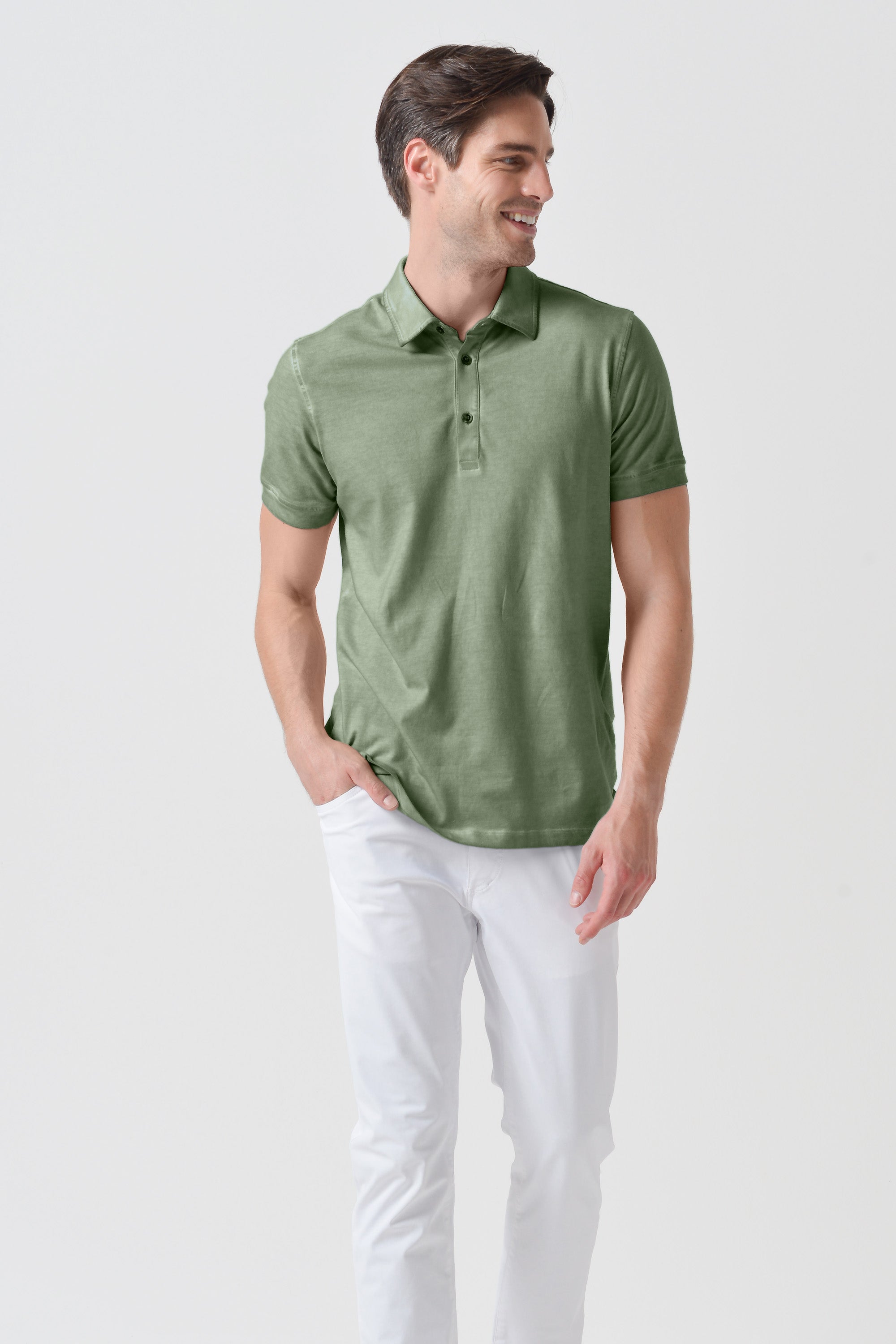 Hampton Polo Slim - Palm