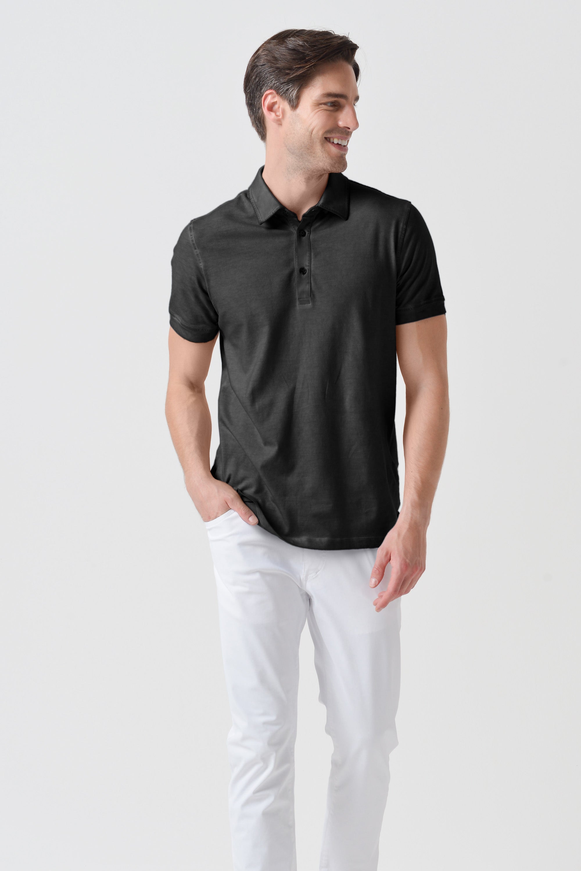 Hampton Polo Slim - Pietra