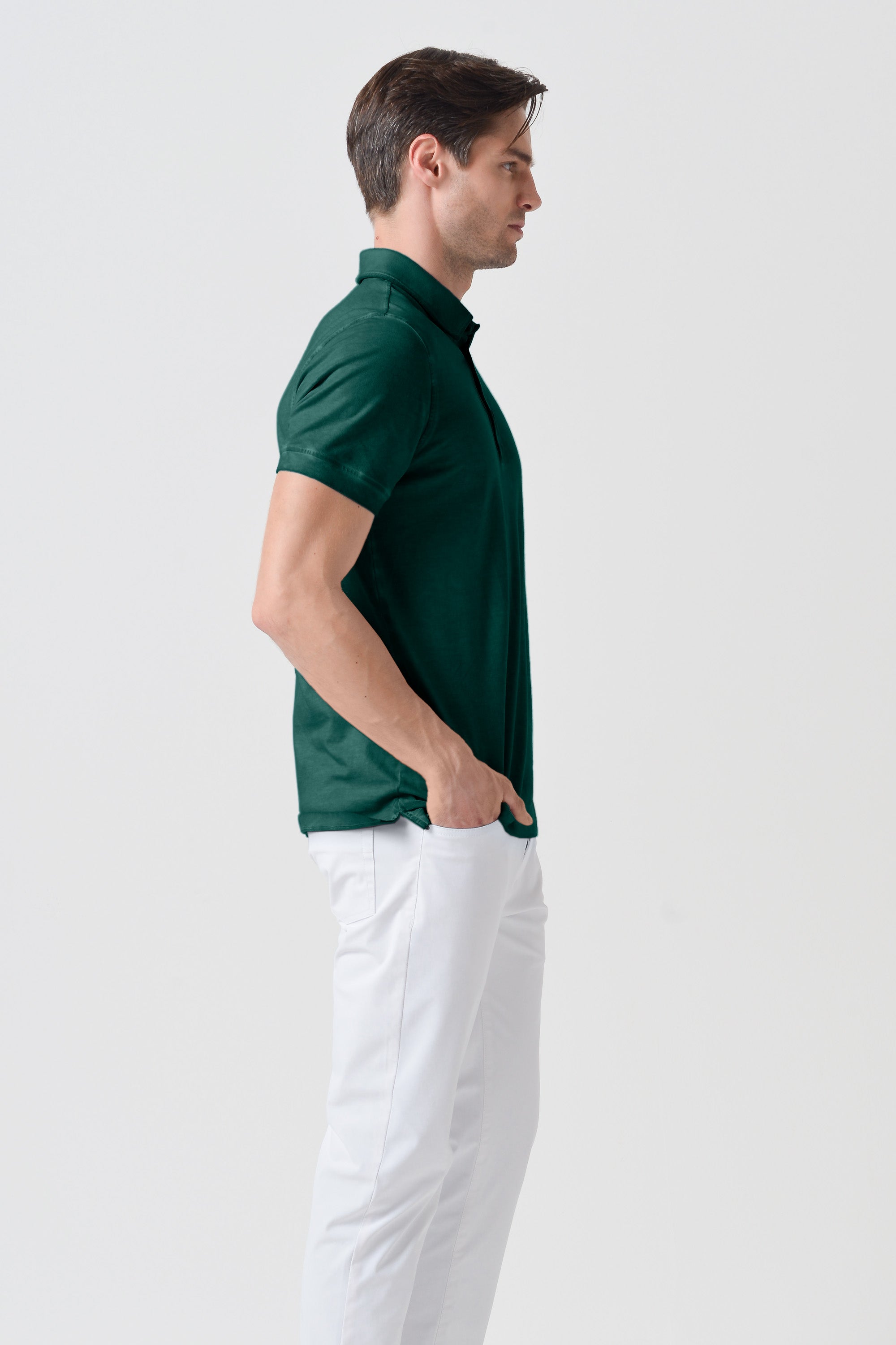 Polo Collo Francese - Lagoon