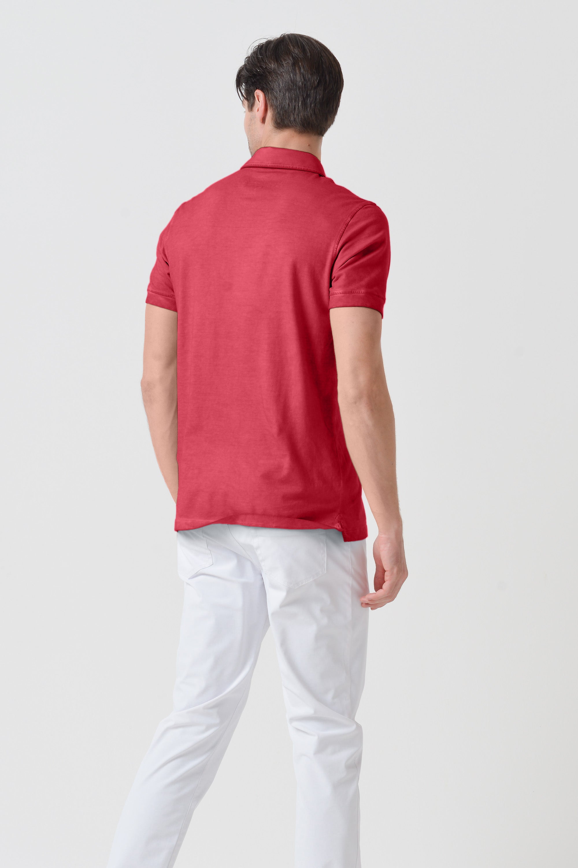Hampton Polo Slim - Geranio