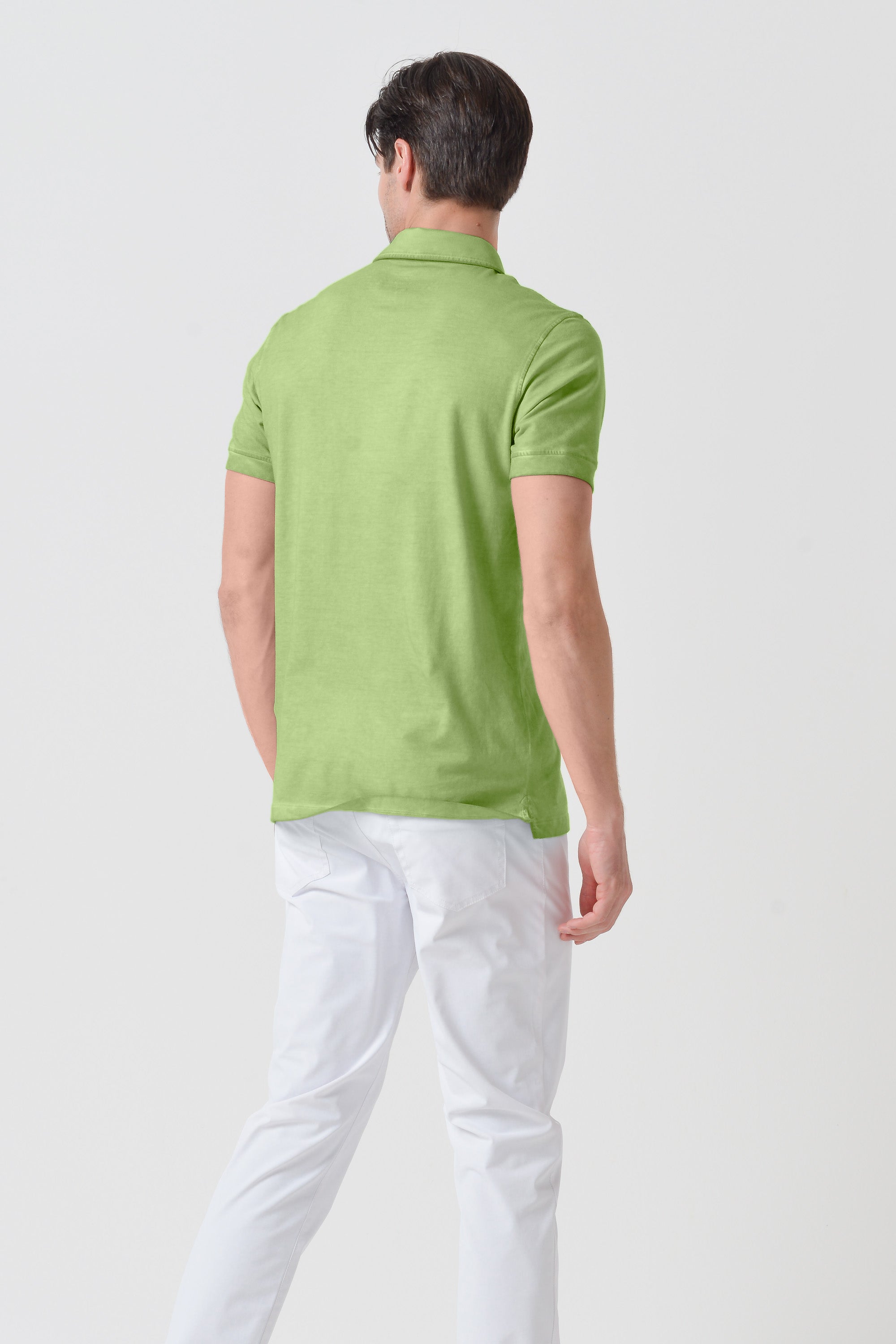 Hampton Polo Slim - Kiwi