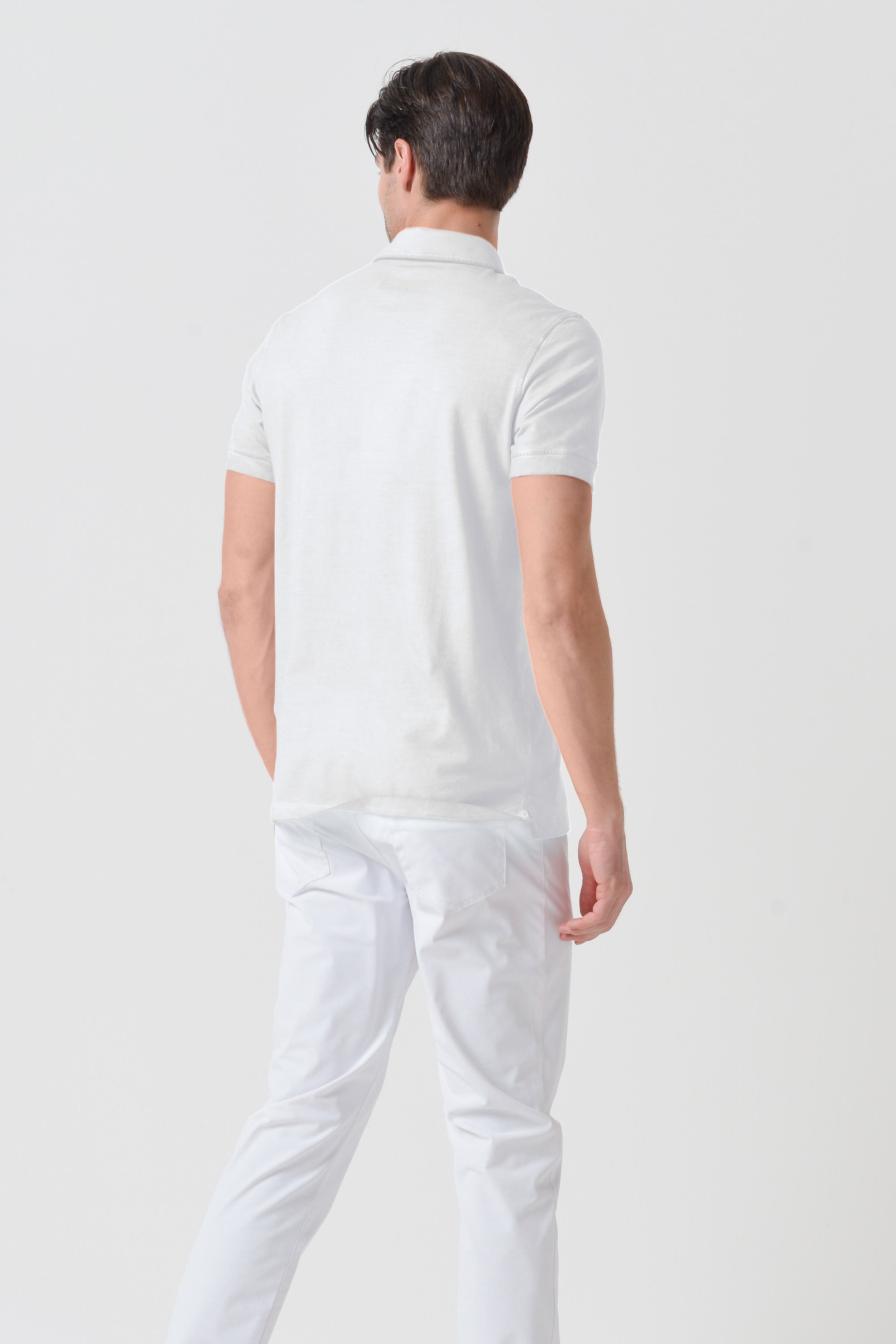 Hampton Polo Slim - White