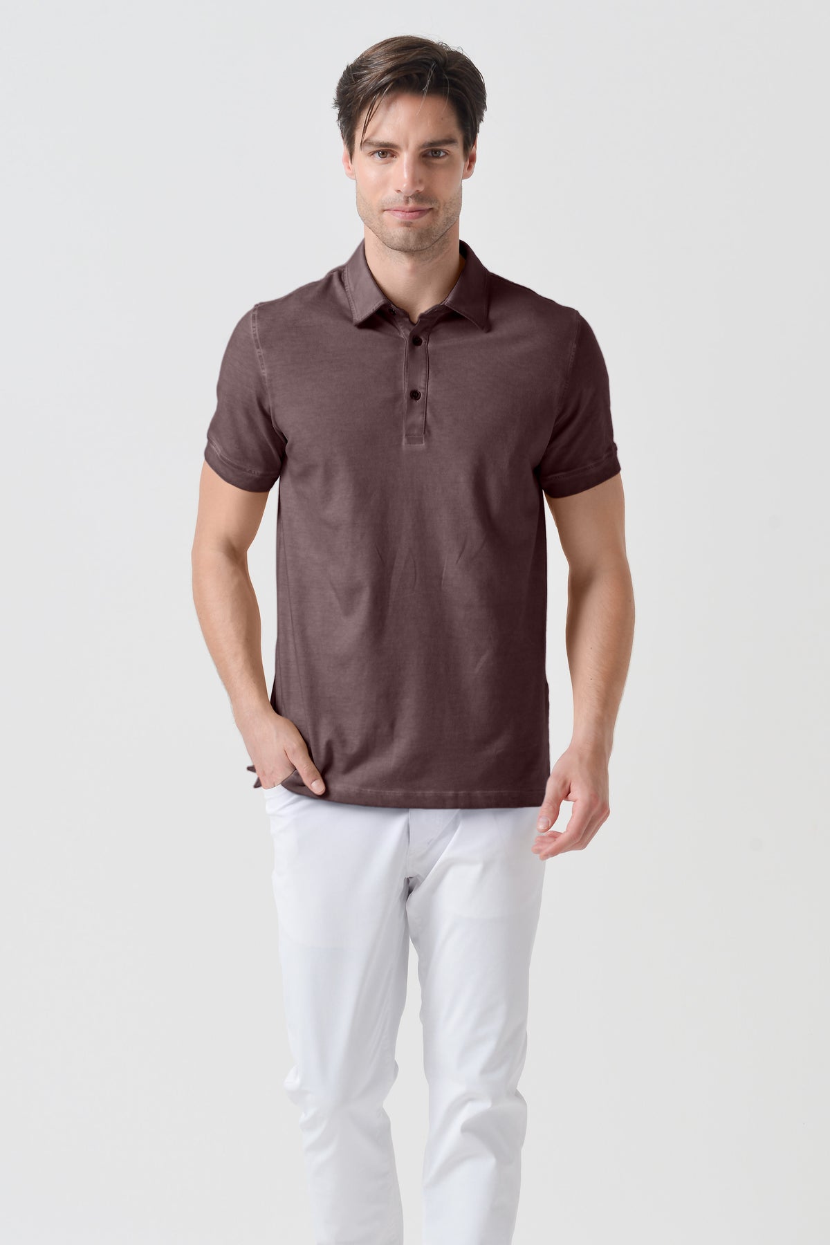 Hampton Polo Slim in Caribe | Ploumanac’h