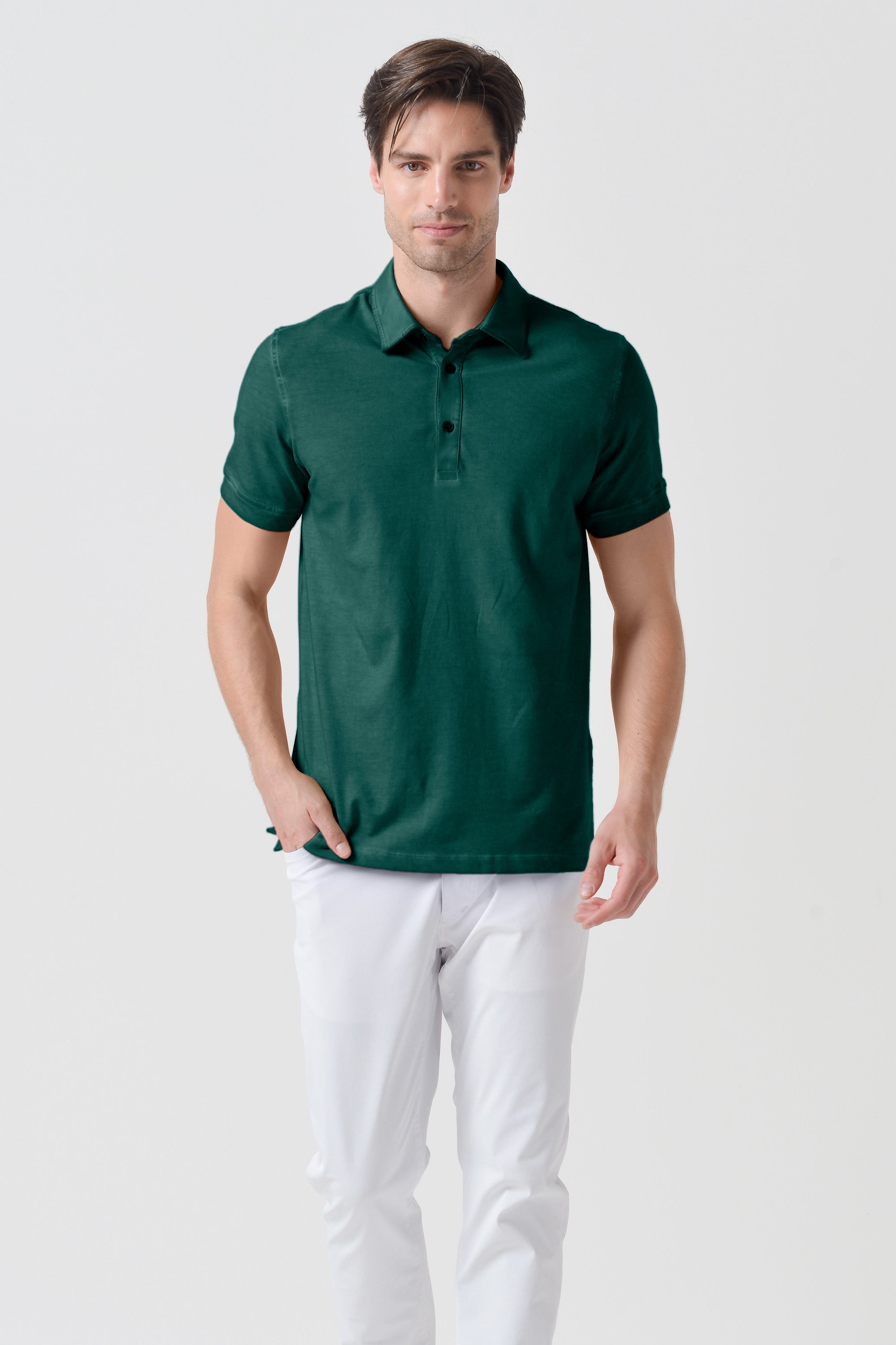 Polo Collo Francese - Lagoon