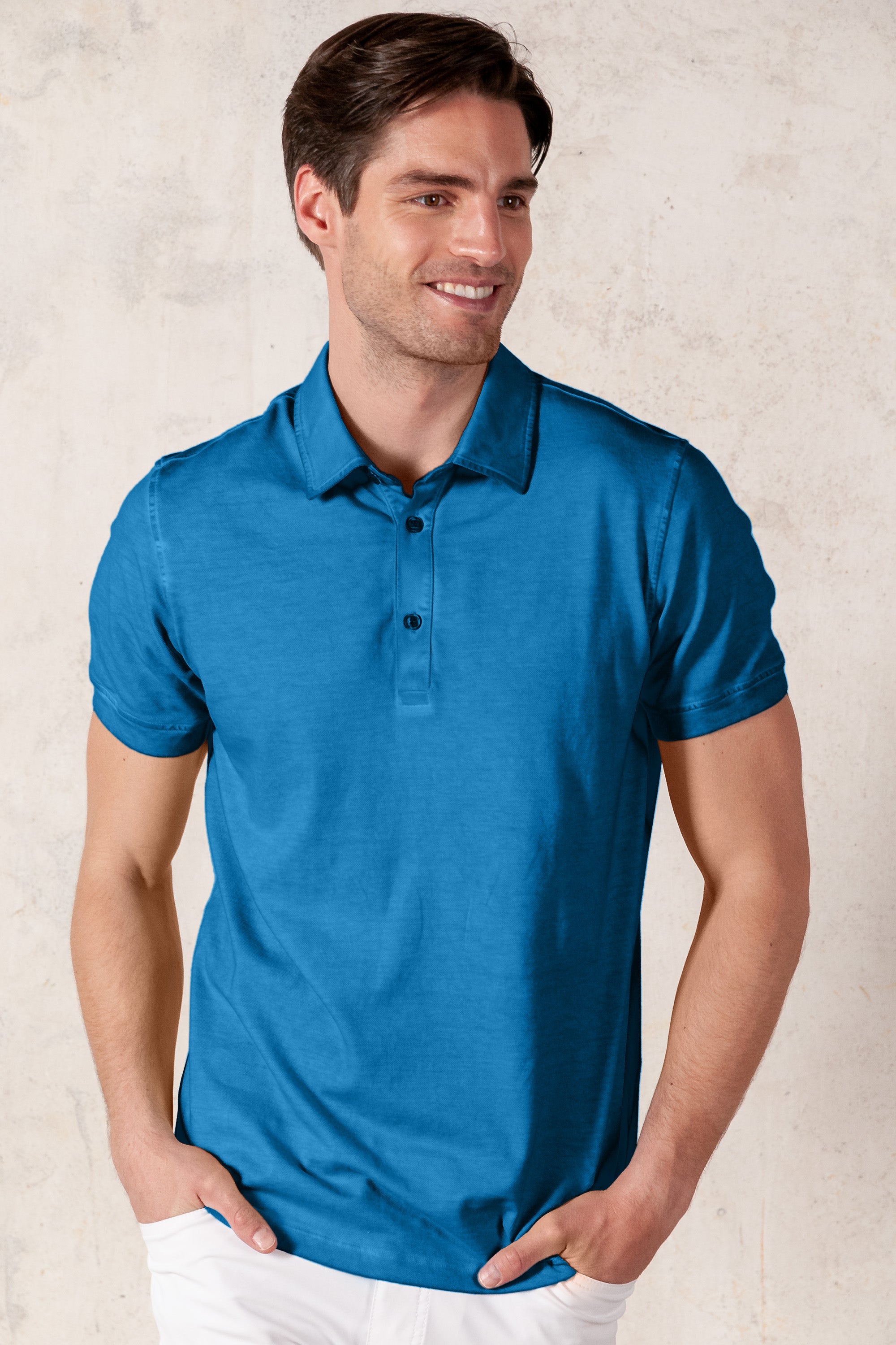 Hampton Polo Slim - Mistral