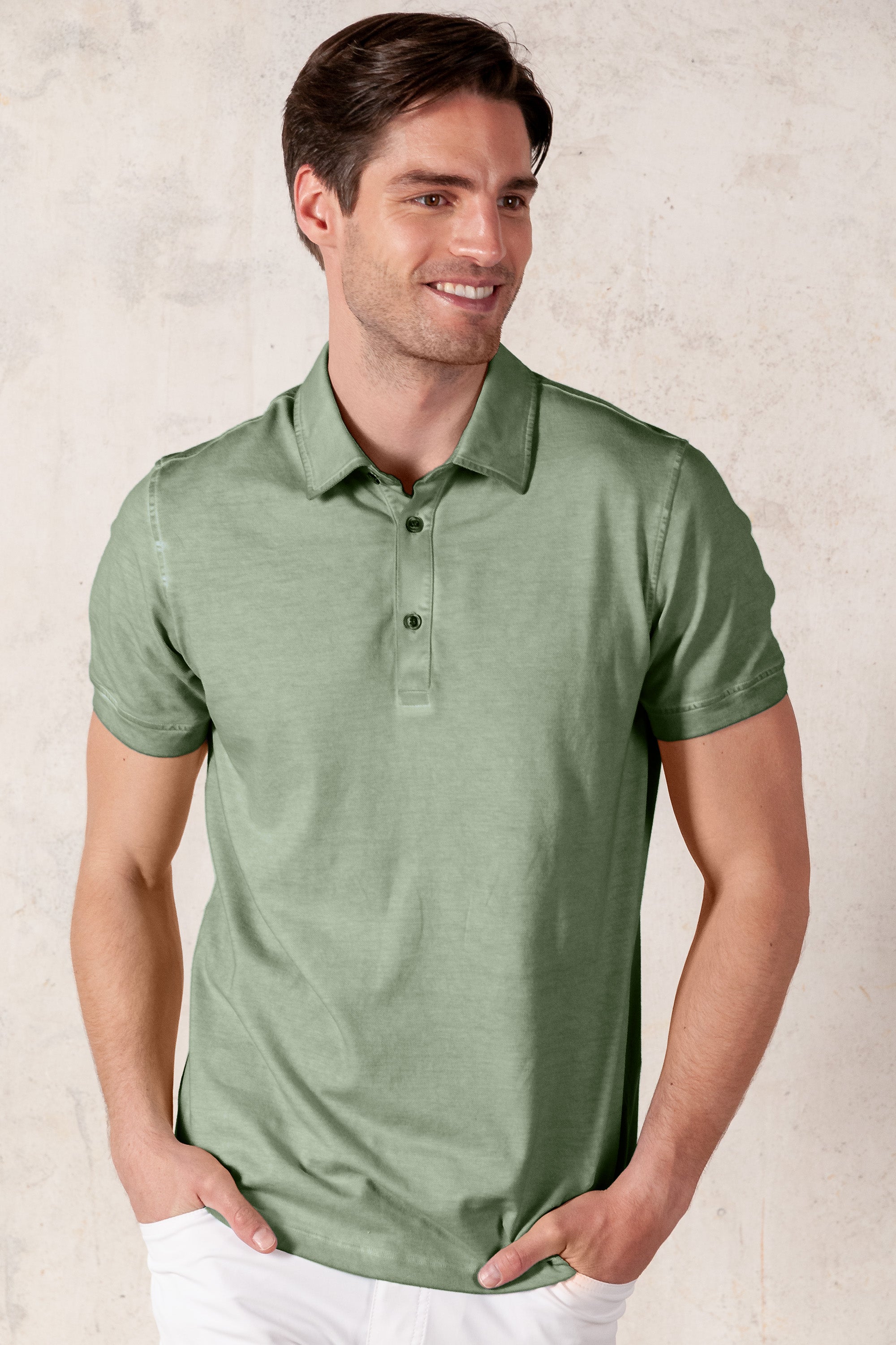Hampton Polo Slim - Palm
