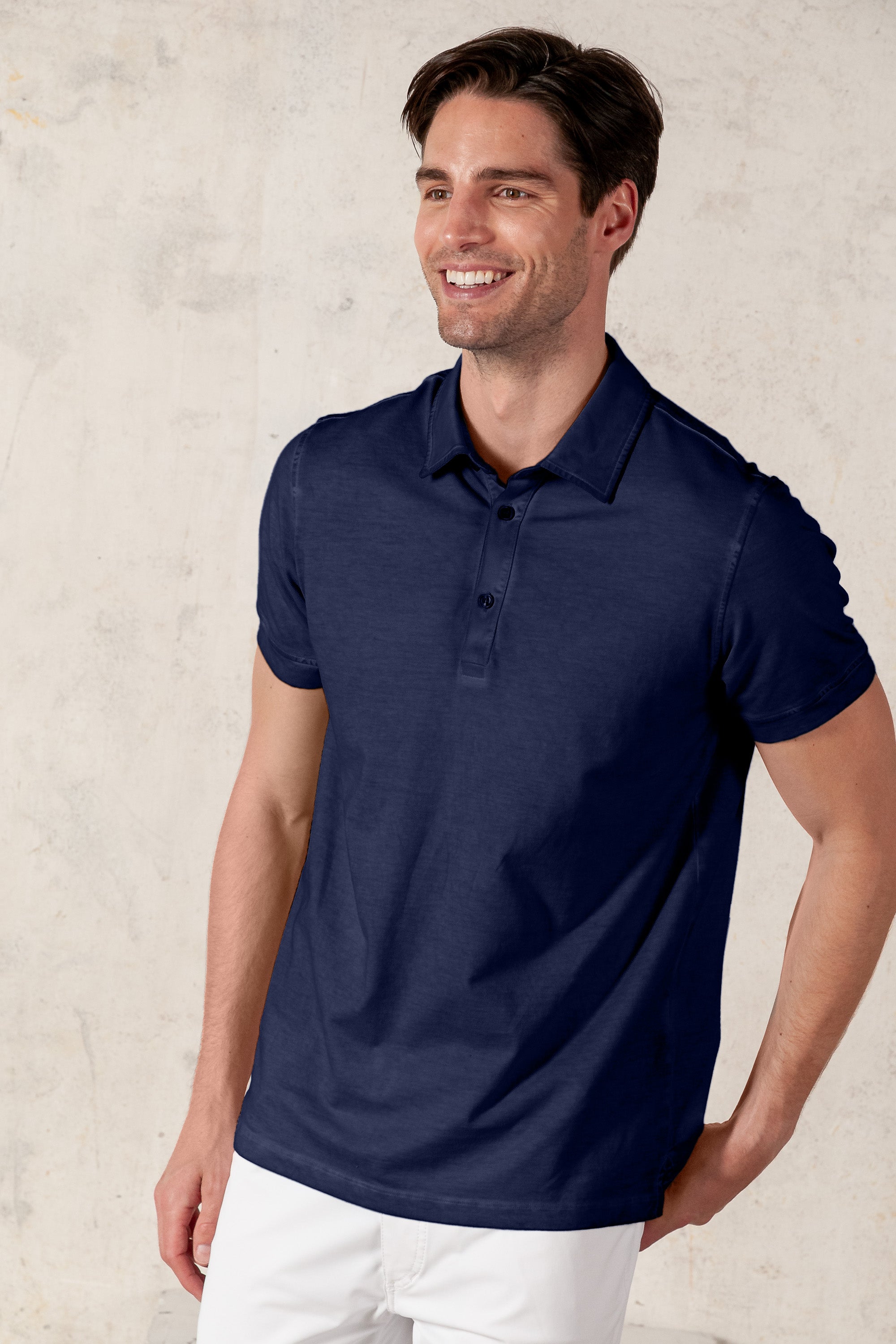 Hampton Polo Slim - Navy