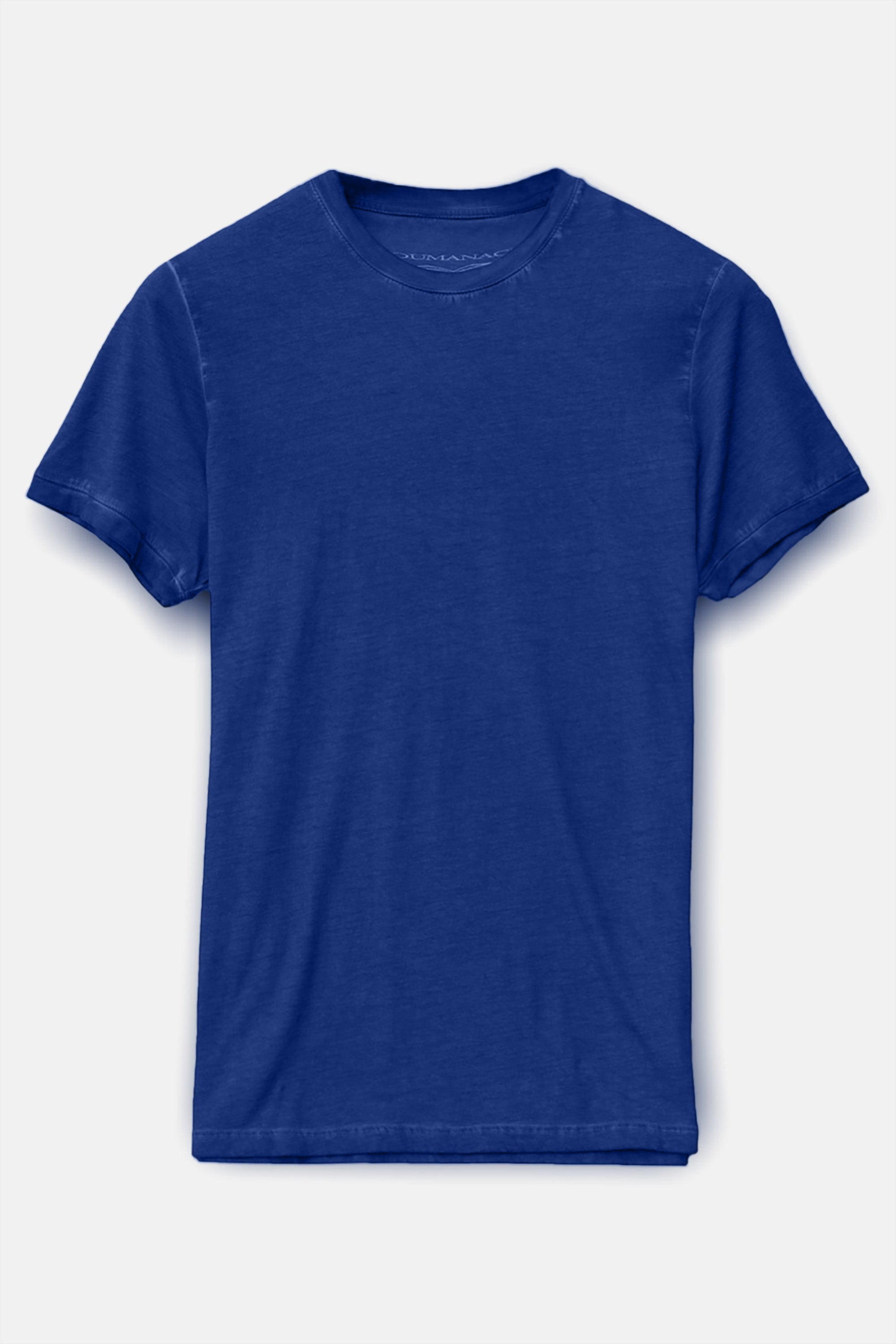 Smart Casual Cotton T-Shirt - Royal