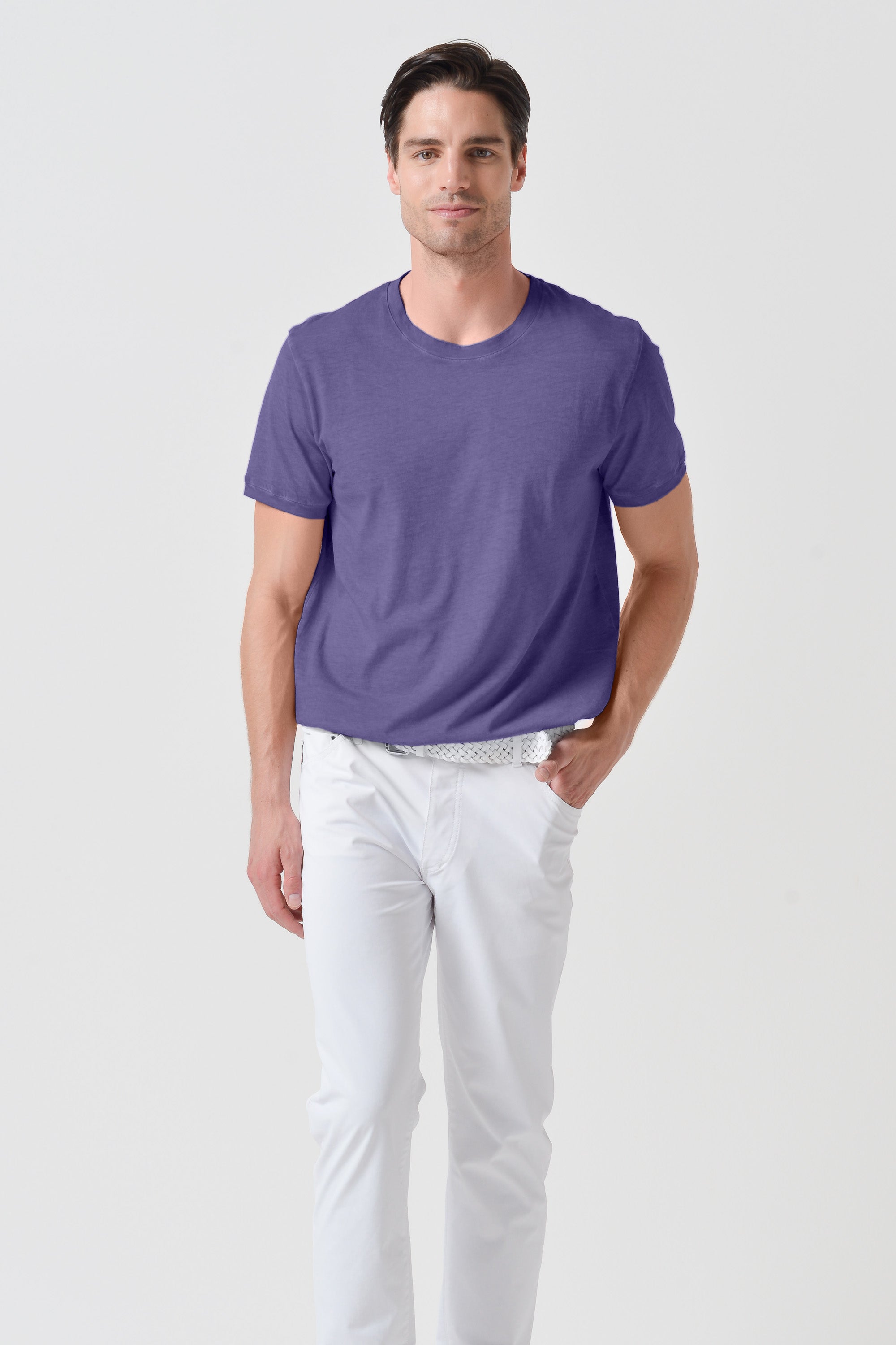 Club T-Shirt Slim - Mirtillo