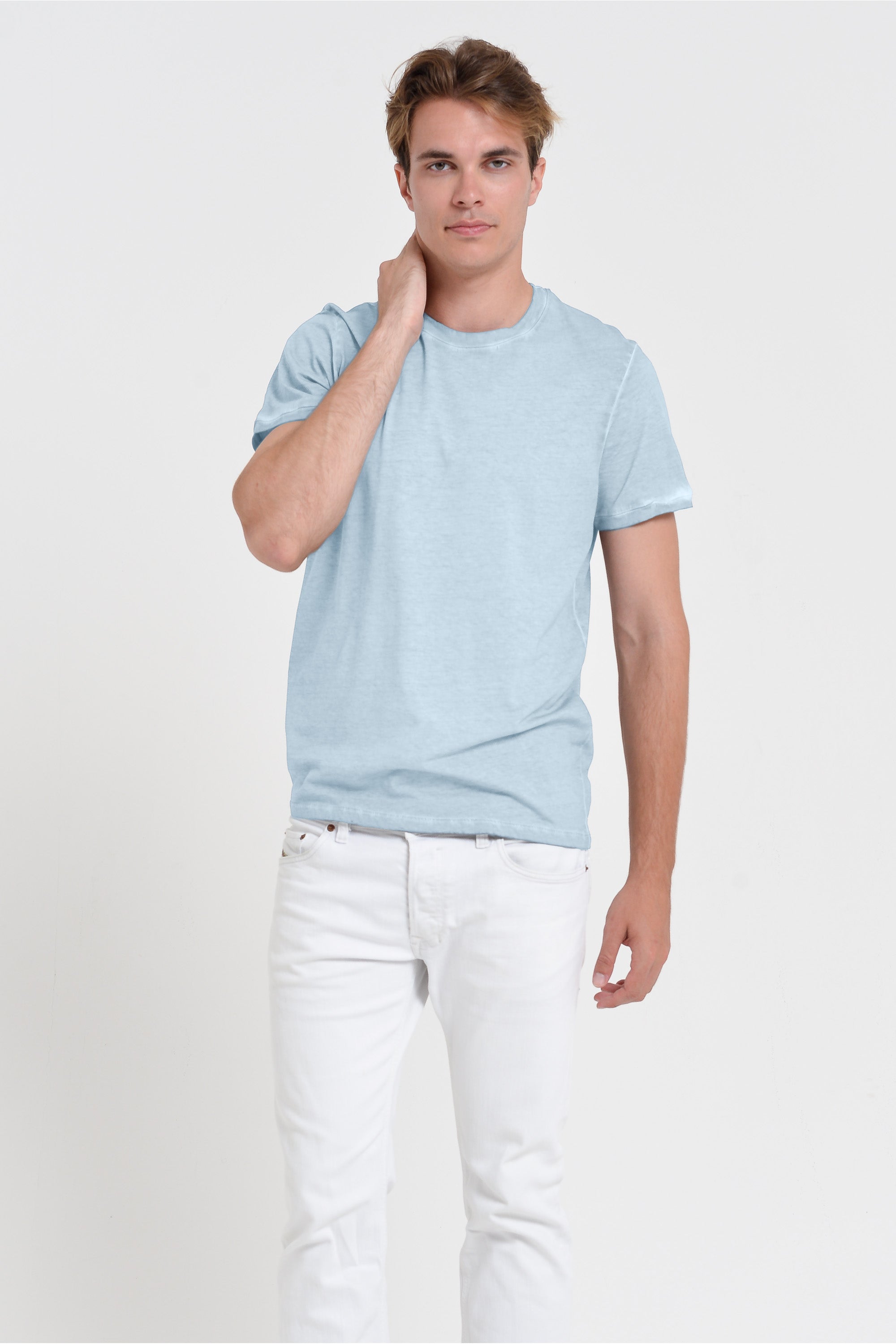 Smart Casual Cotton T-Shirt - Anice