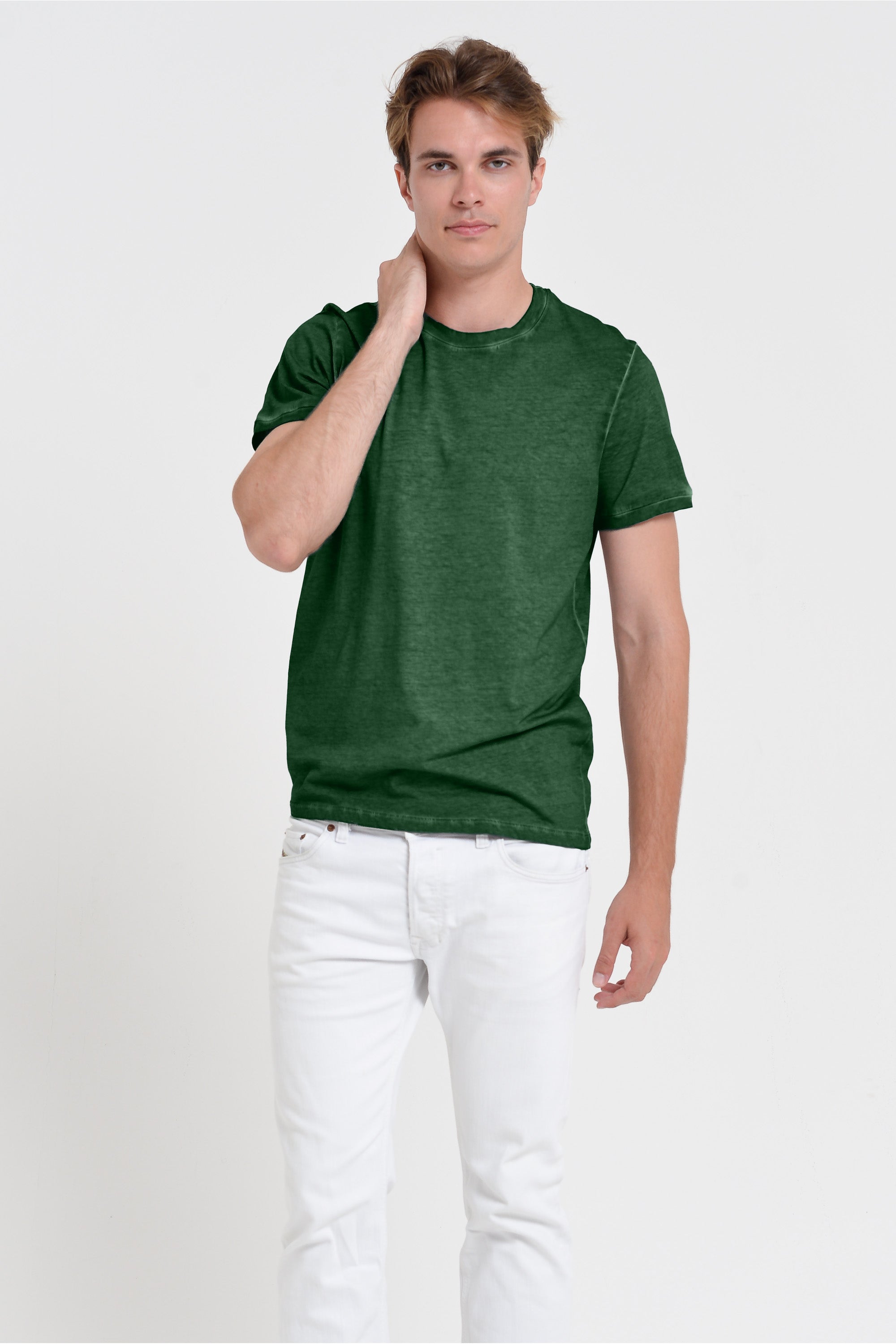 Smart Casual Cotton T-Shirt - Pineta