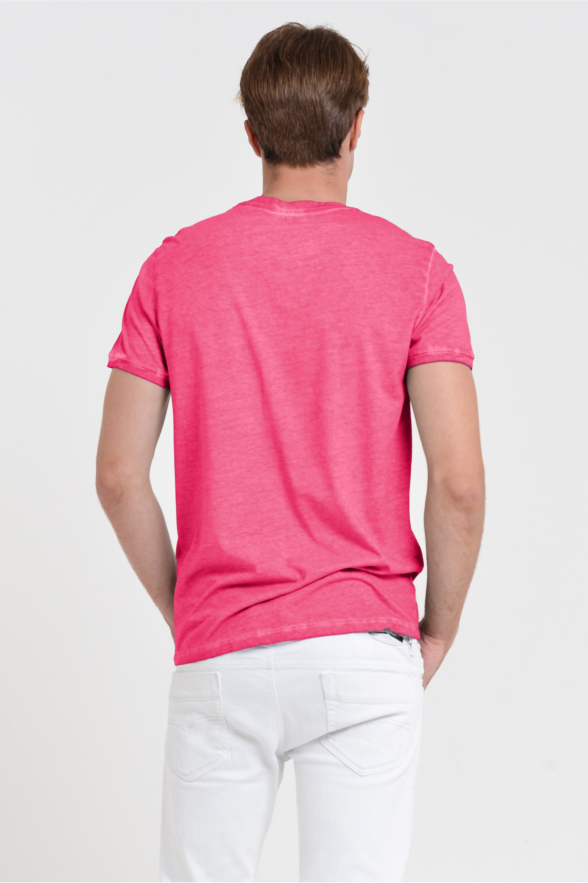 Smart Casual Cotton T-Shirt - Fragola