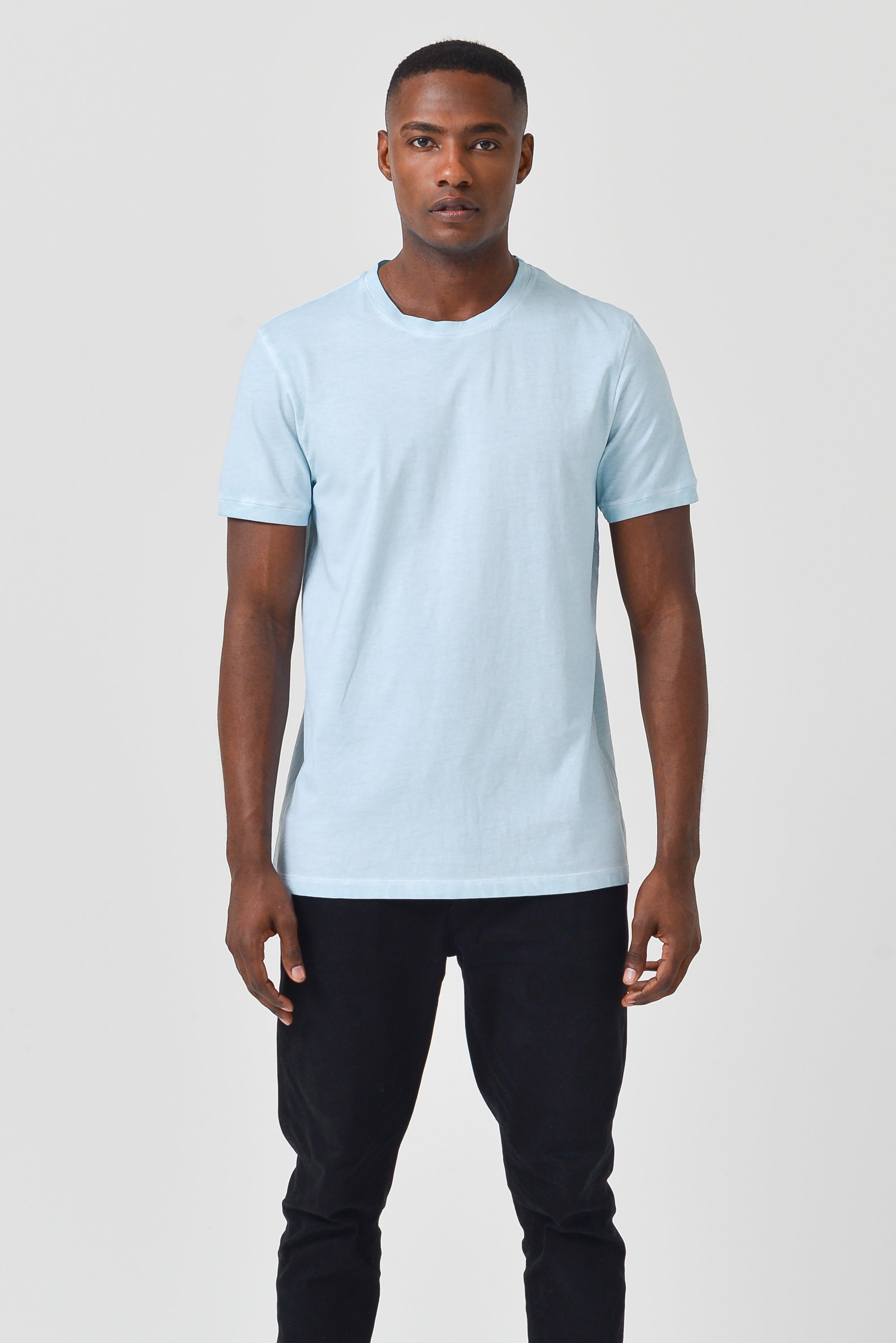 Smart Casual Cotton T-Shirt - Bora Bora