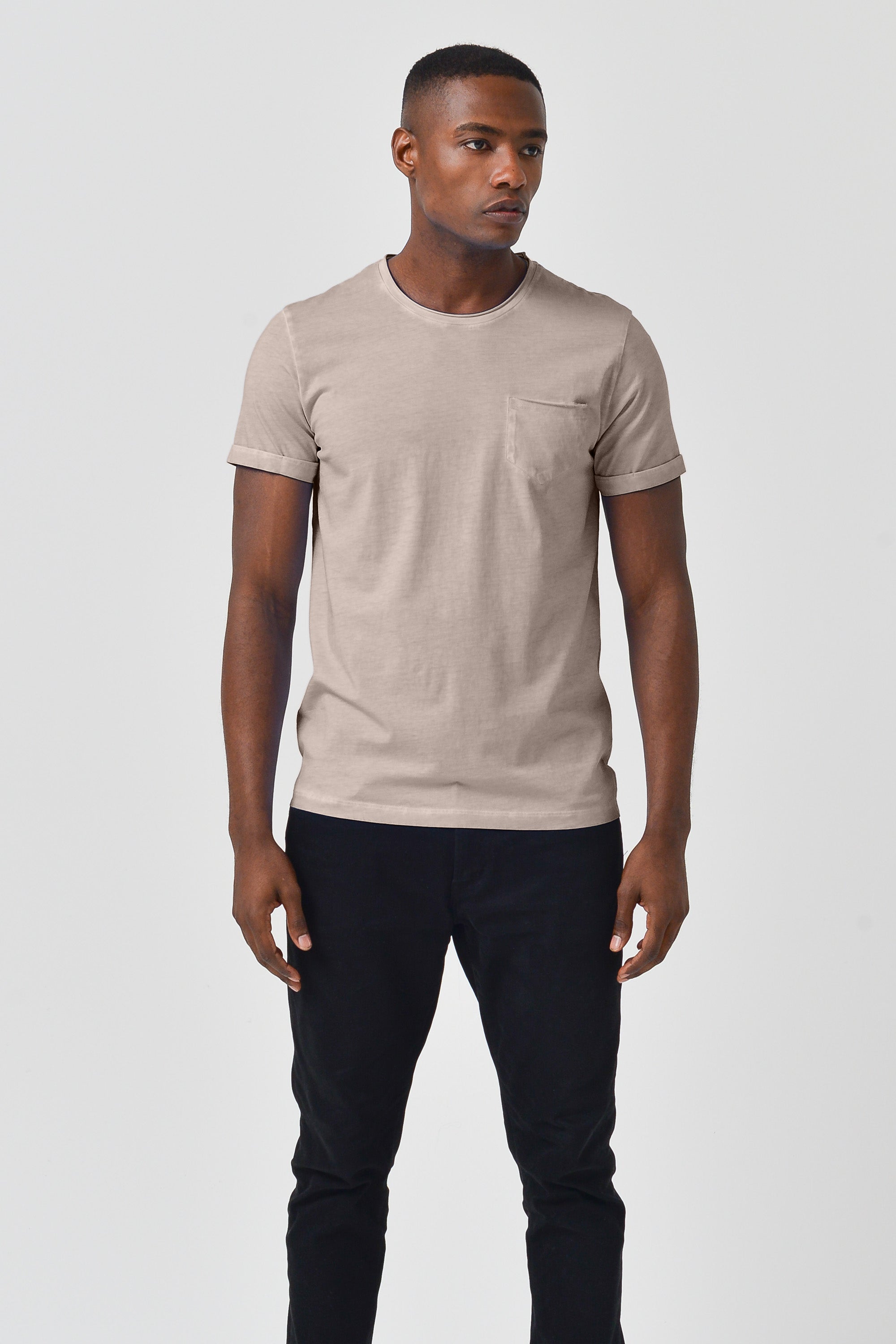 Plain Pocket Cotton T-Shirt - Corda