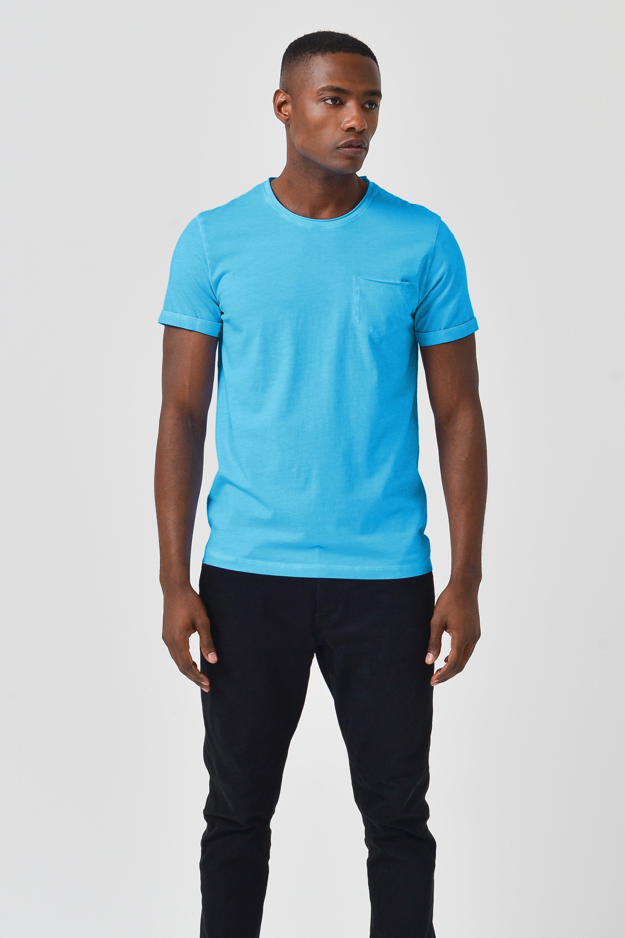 Plain Pocket Cotton T-Shirt - Mare
