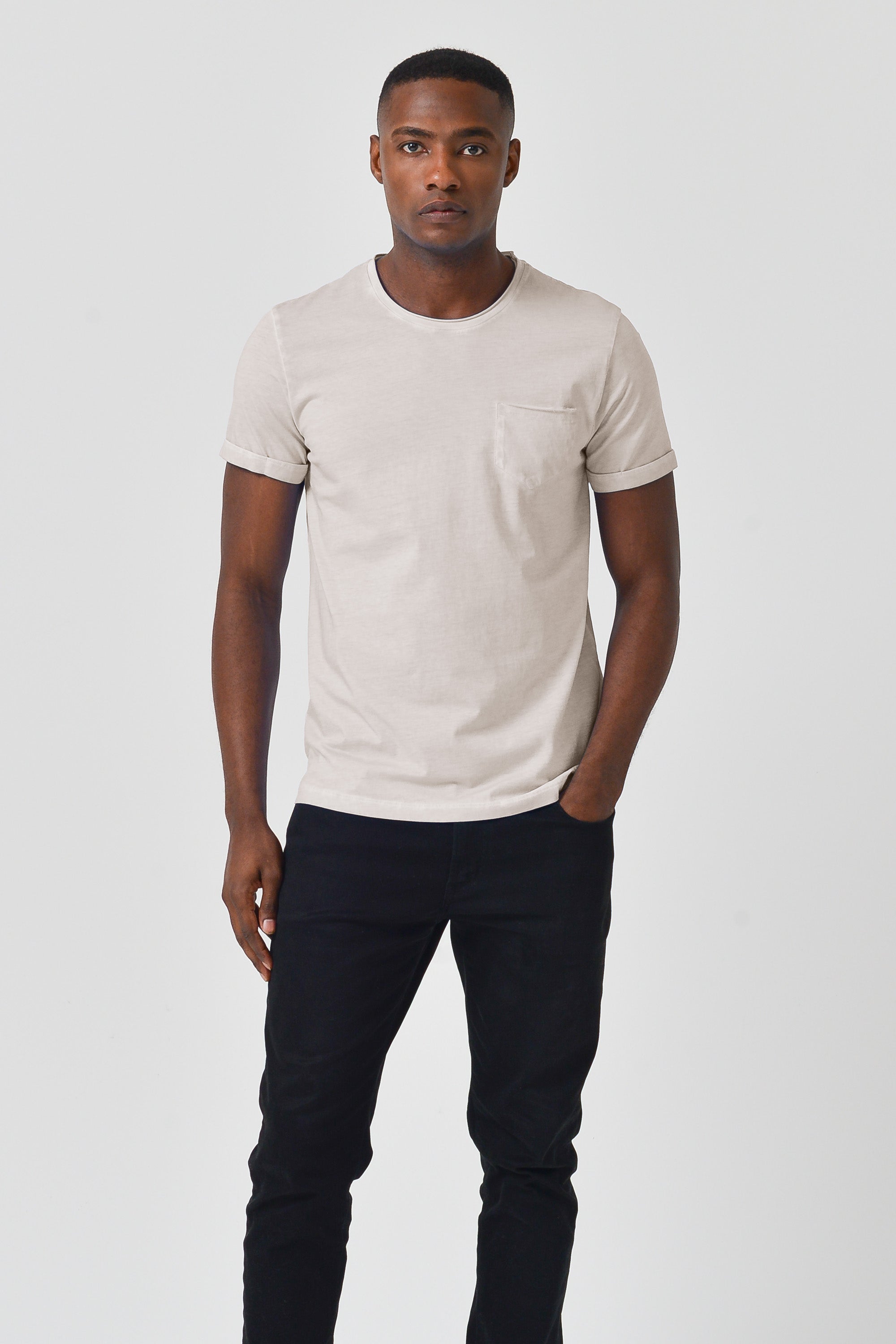 Plain Pocket Cotton T-Shirt - Canapa