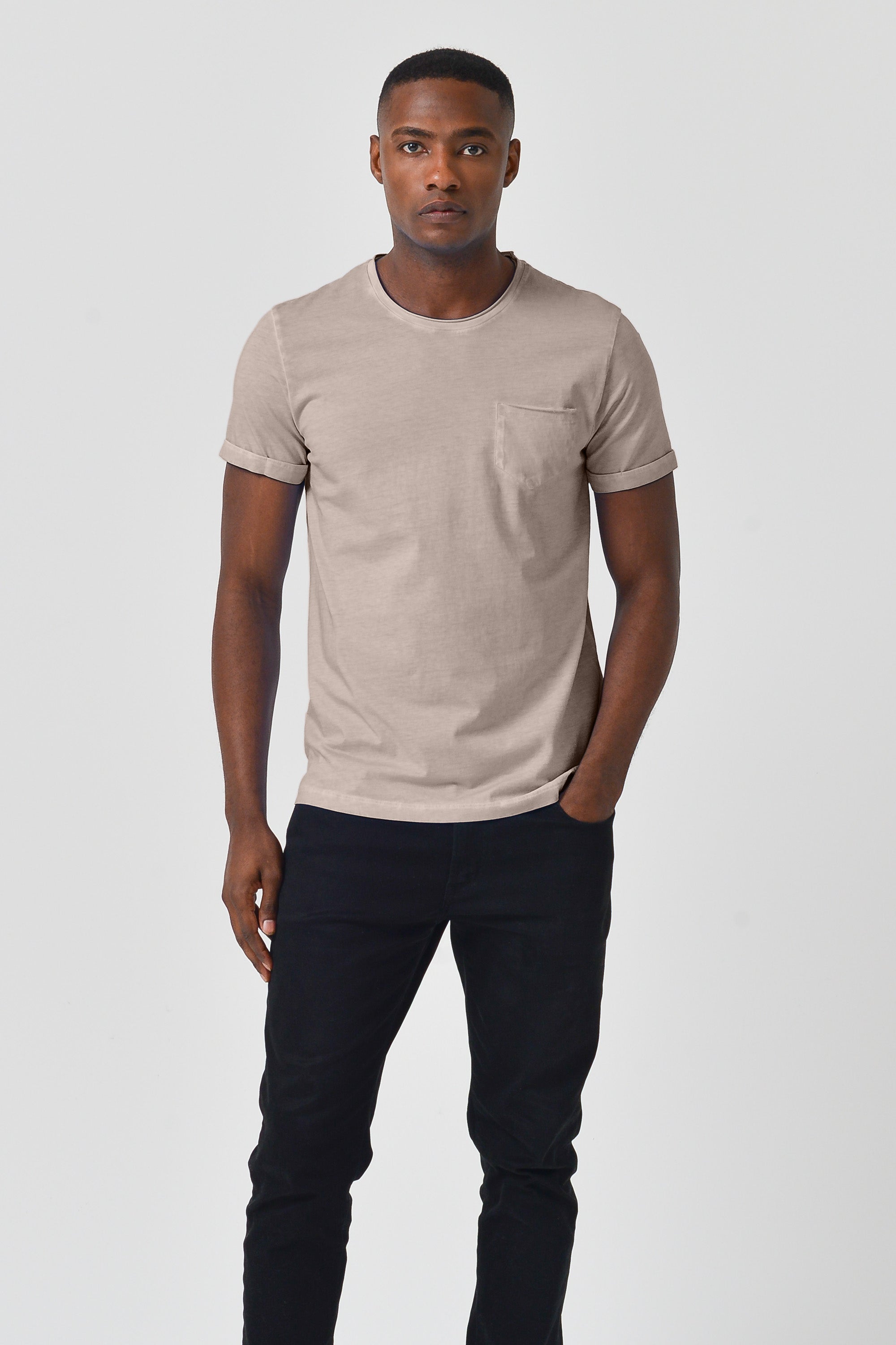 Plain Pocket Cotton T-Shirt - Corda