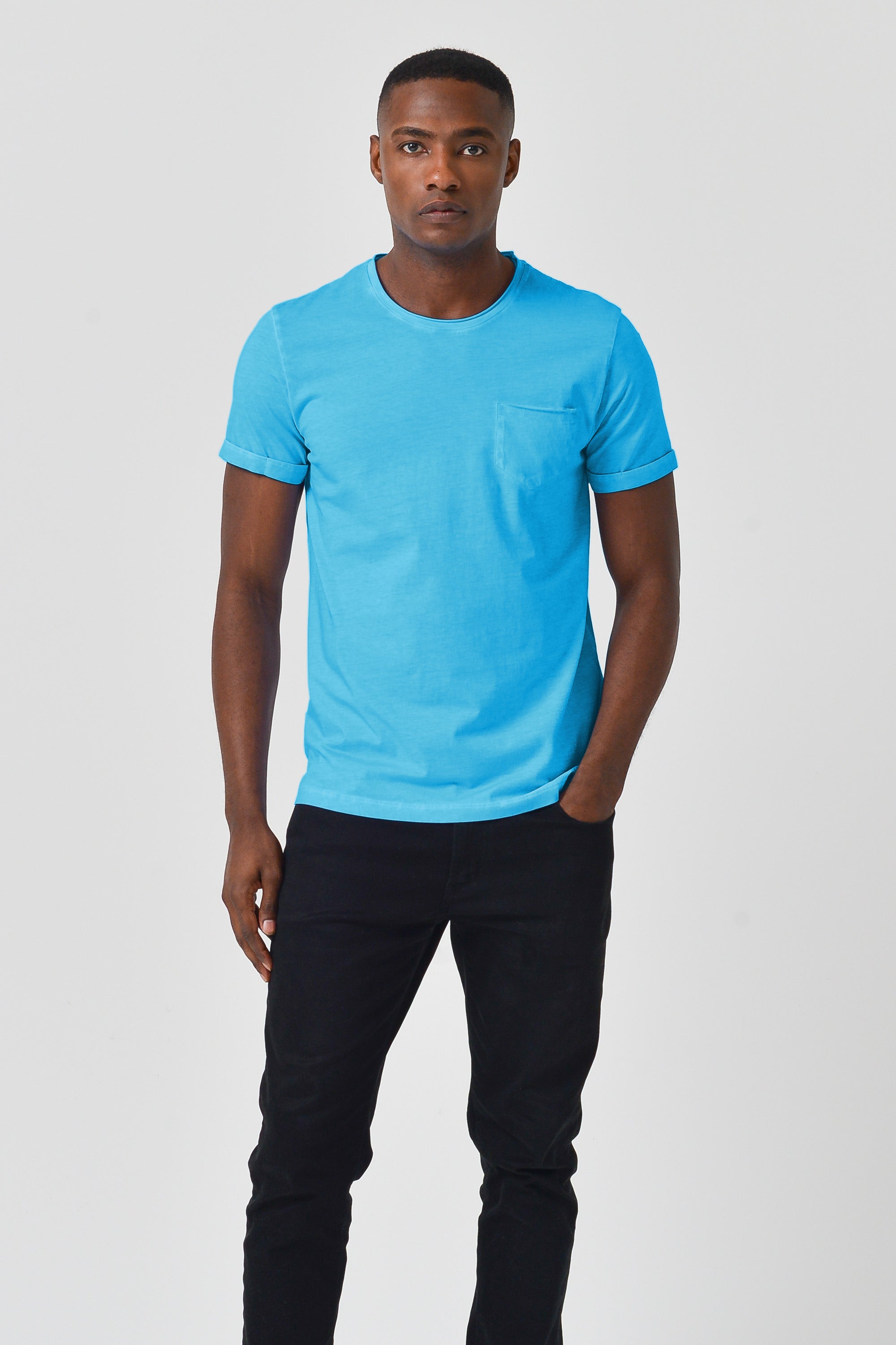 Plain Pocket Cotton T-Shirt - Mare