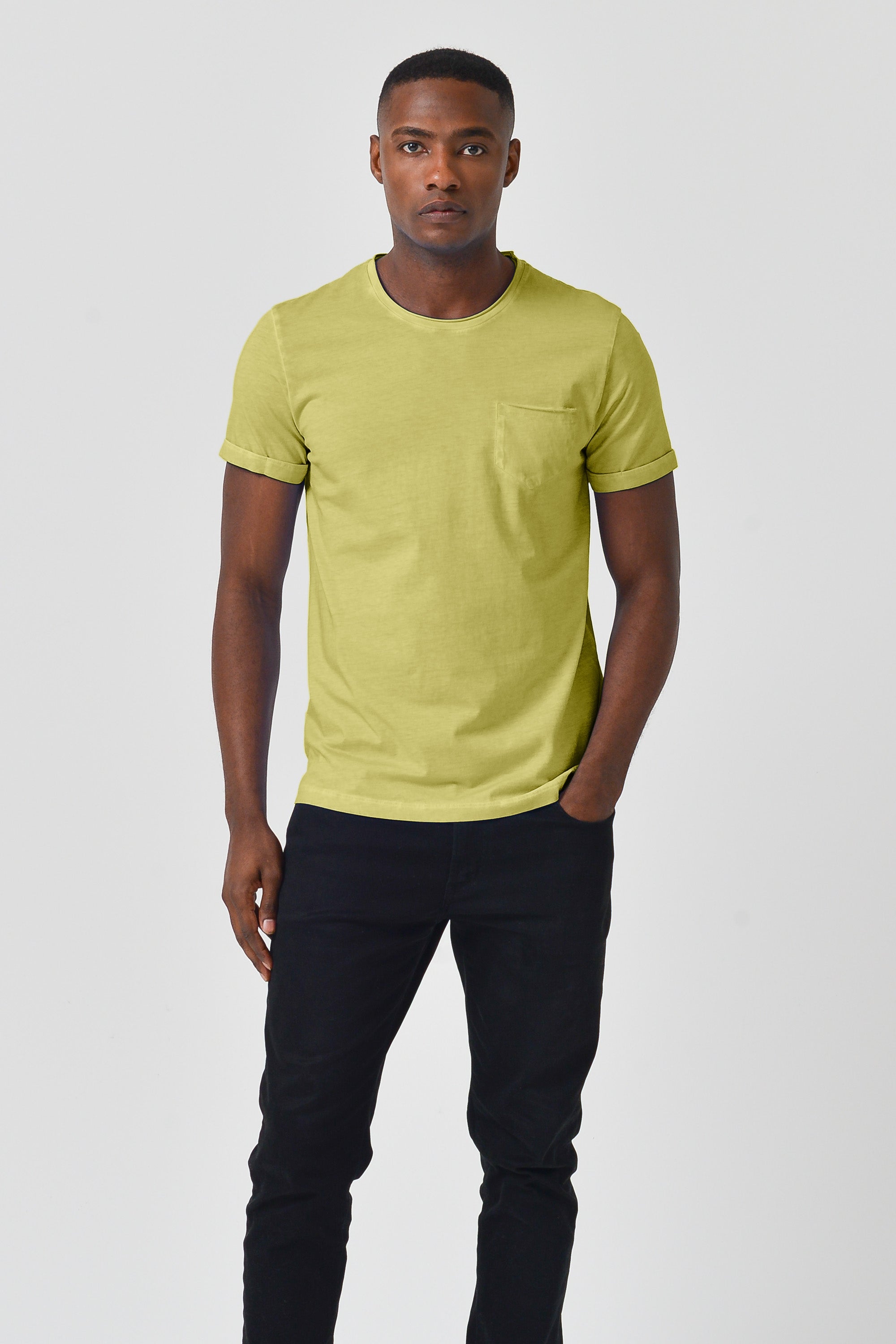 Plain Pocket Cotton T-Shirt - Moorea