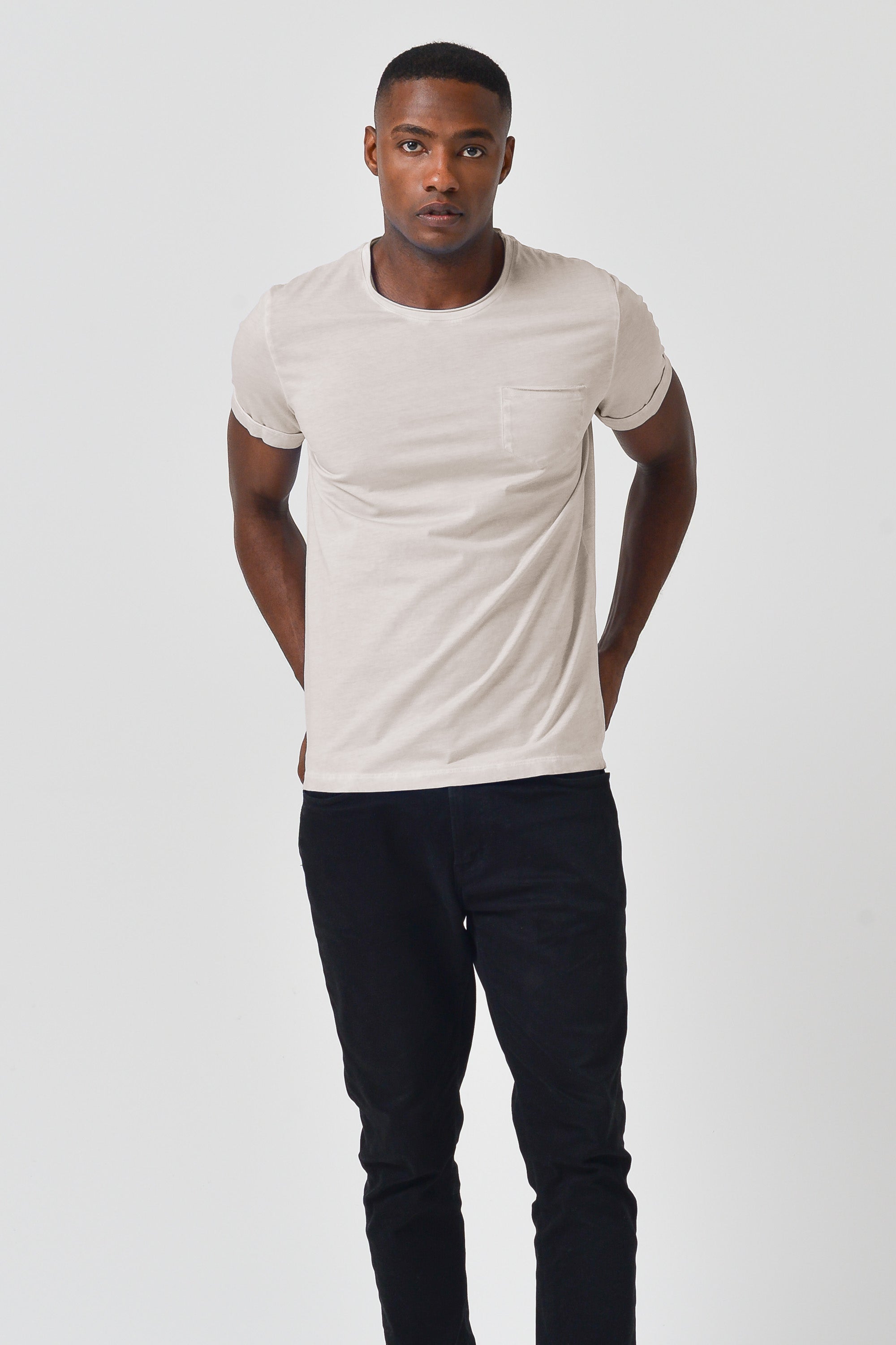 Plain Pocket Cotton T-Shirt - Canapa